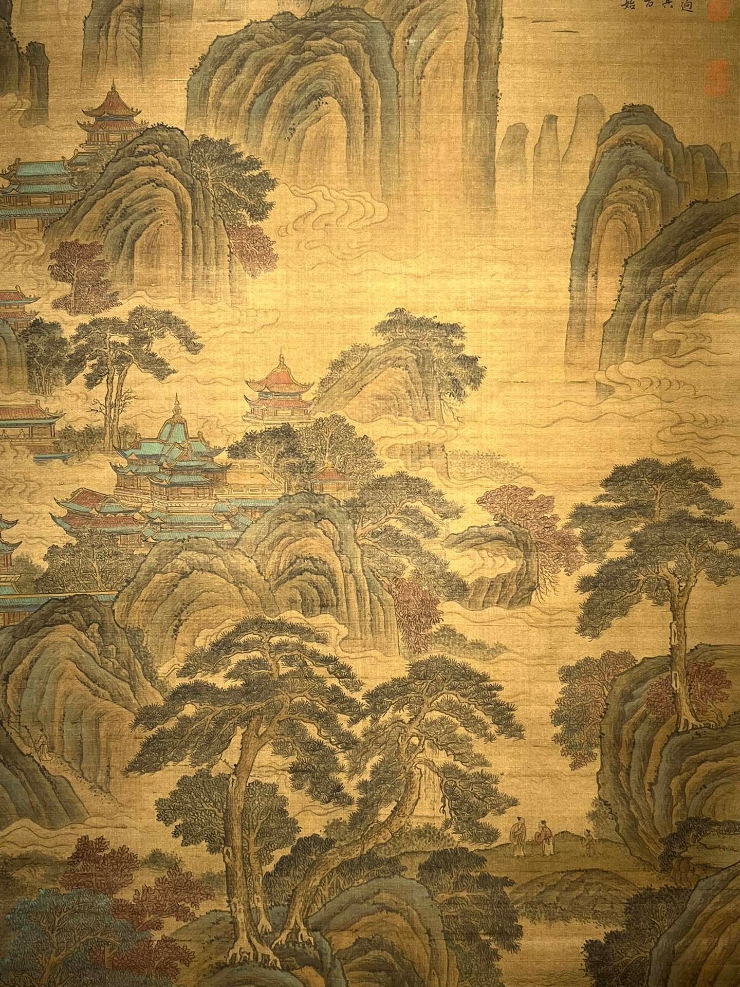 Chinese scroll painting Liu Yuxi