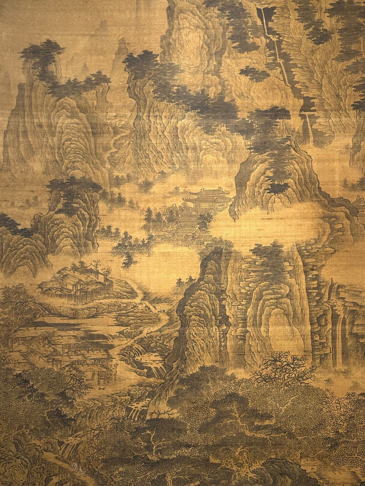 Chinese scroll painting Shen Zhou
