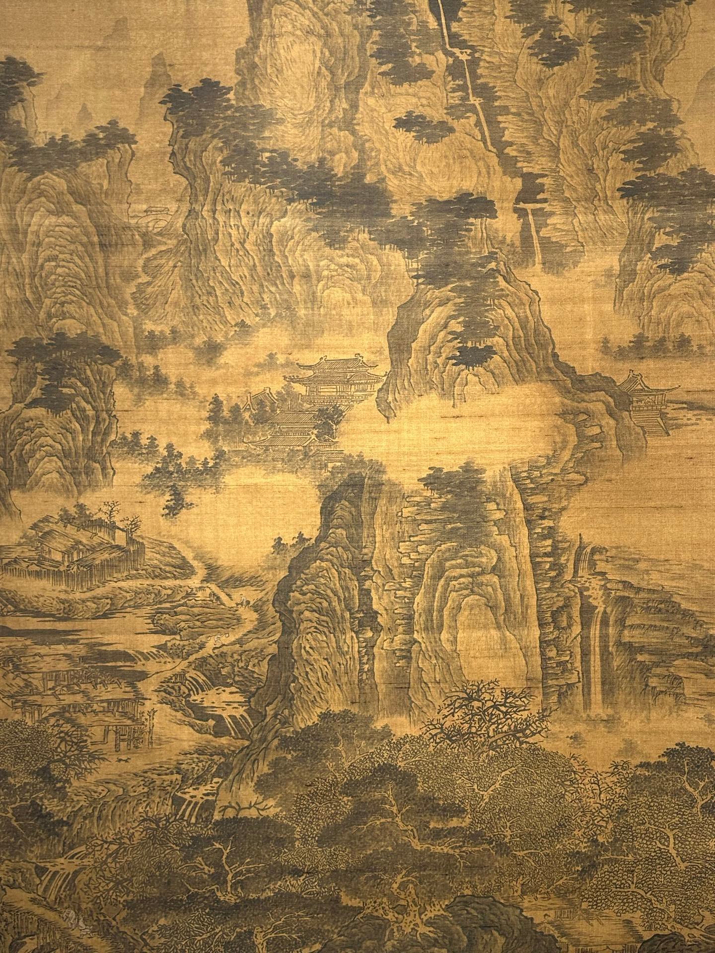 Chinese scroll painting Shen Zhou