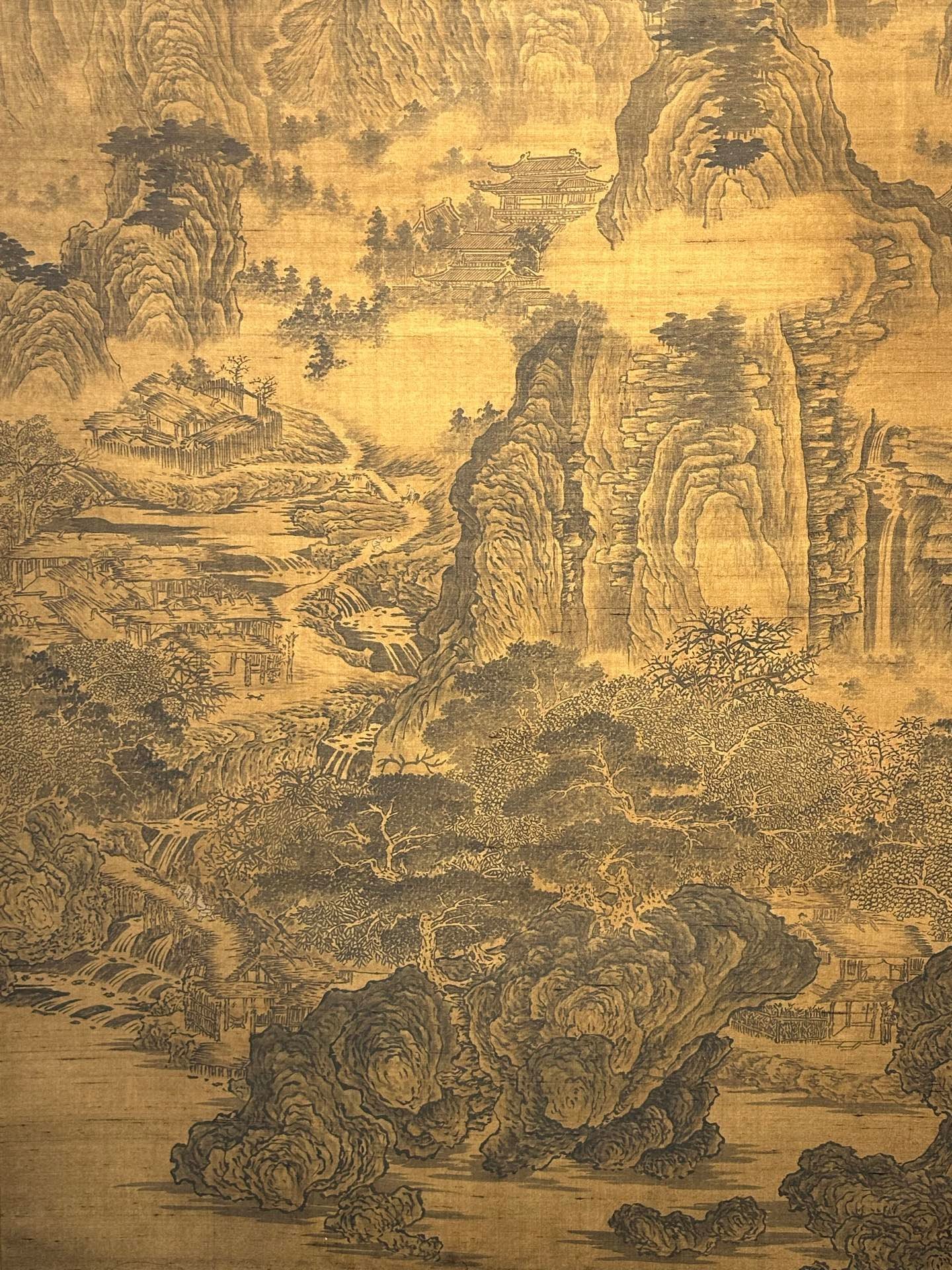 Chinese scroll painting Shen Zhou