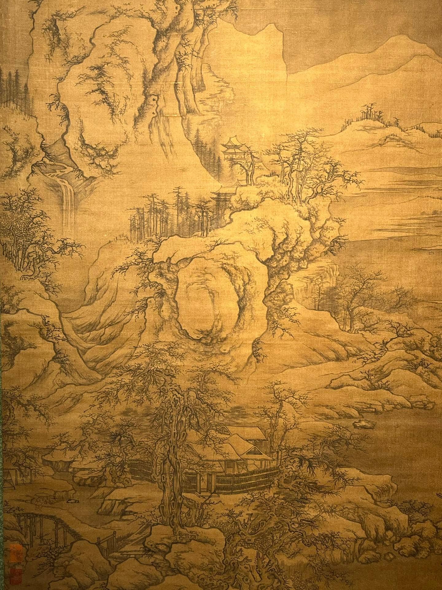Chinese scroll painting Guo Xi