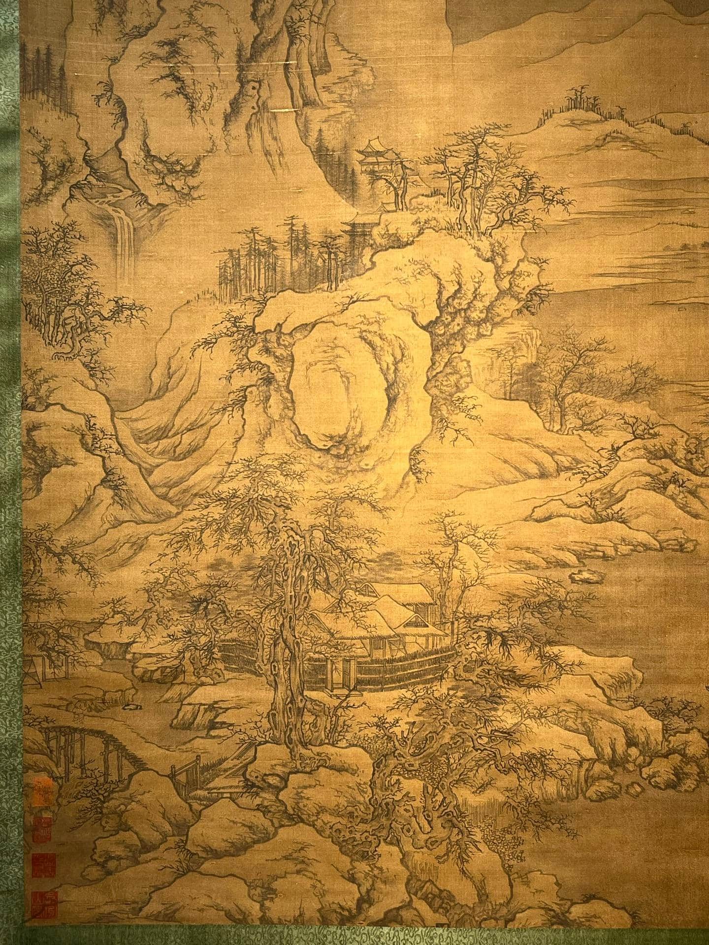 Chinese scroll painting Guo Xi