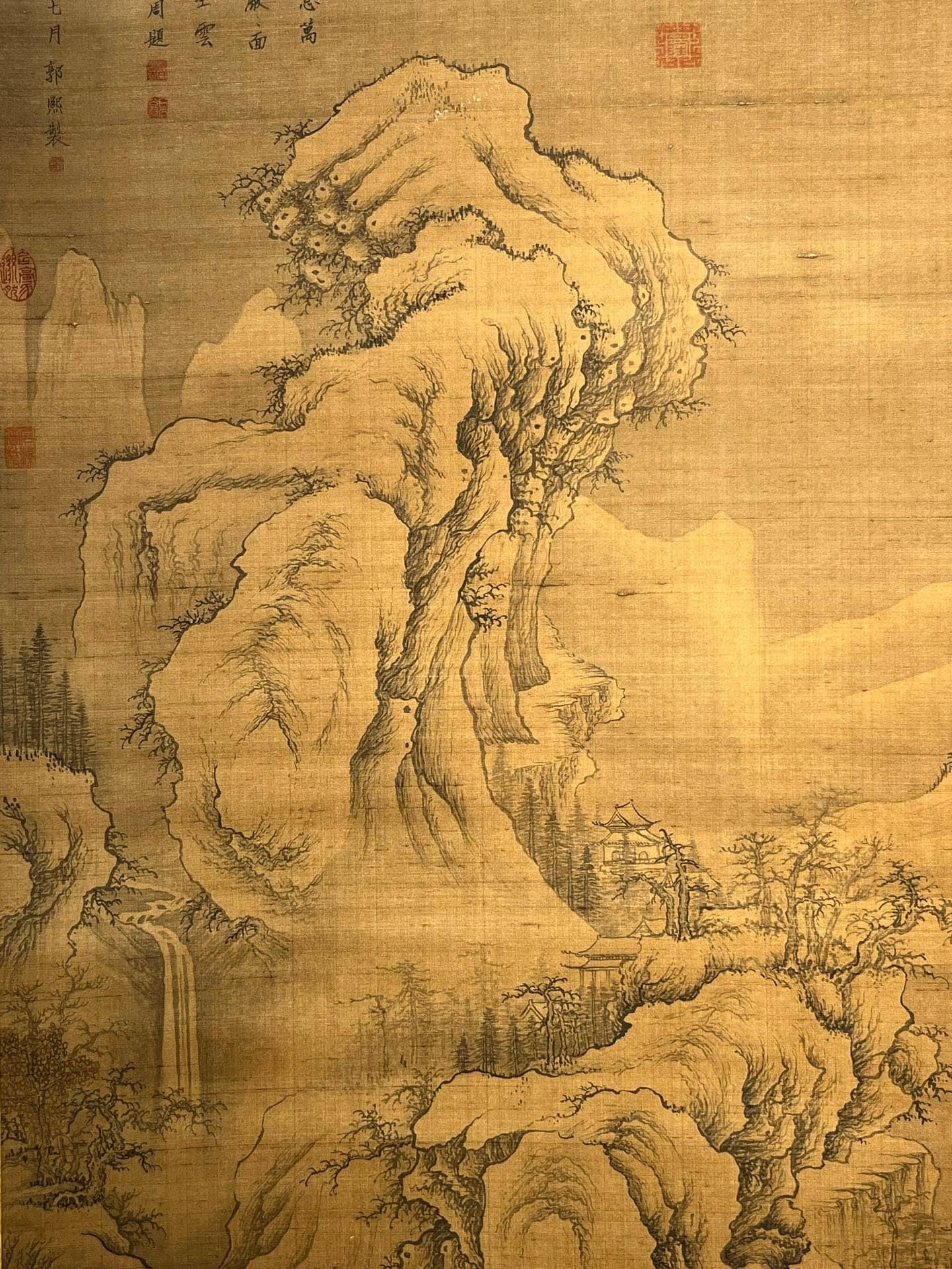 Chinese scroll painting Guo Xi