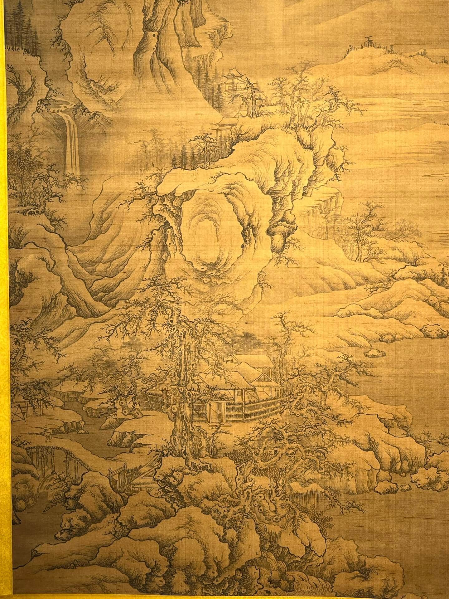 Chinese scroll painting Guo Xi