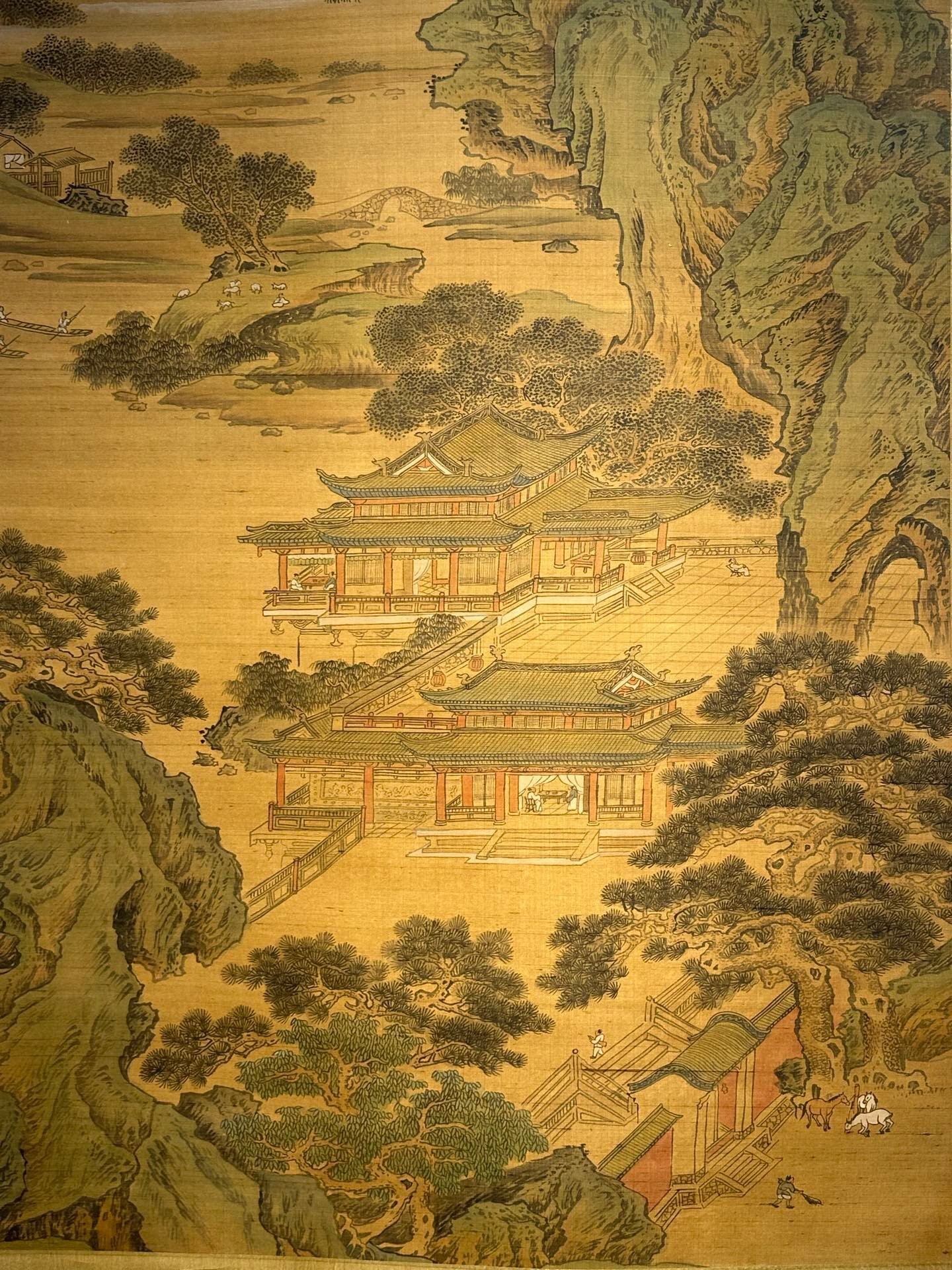 Chinese scroll painting Liu Songnian