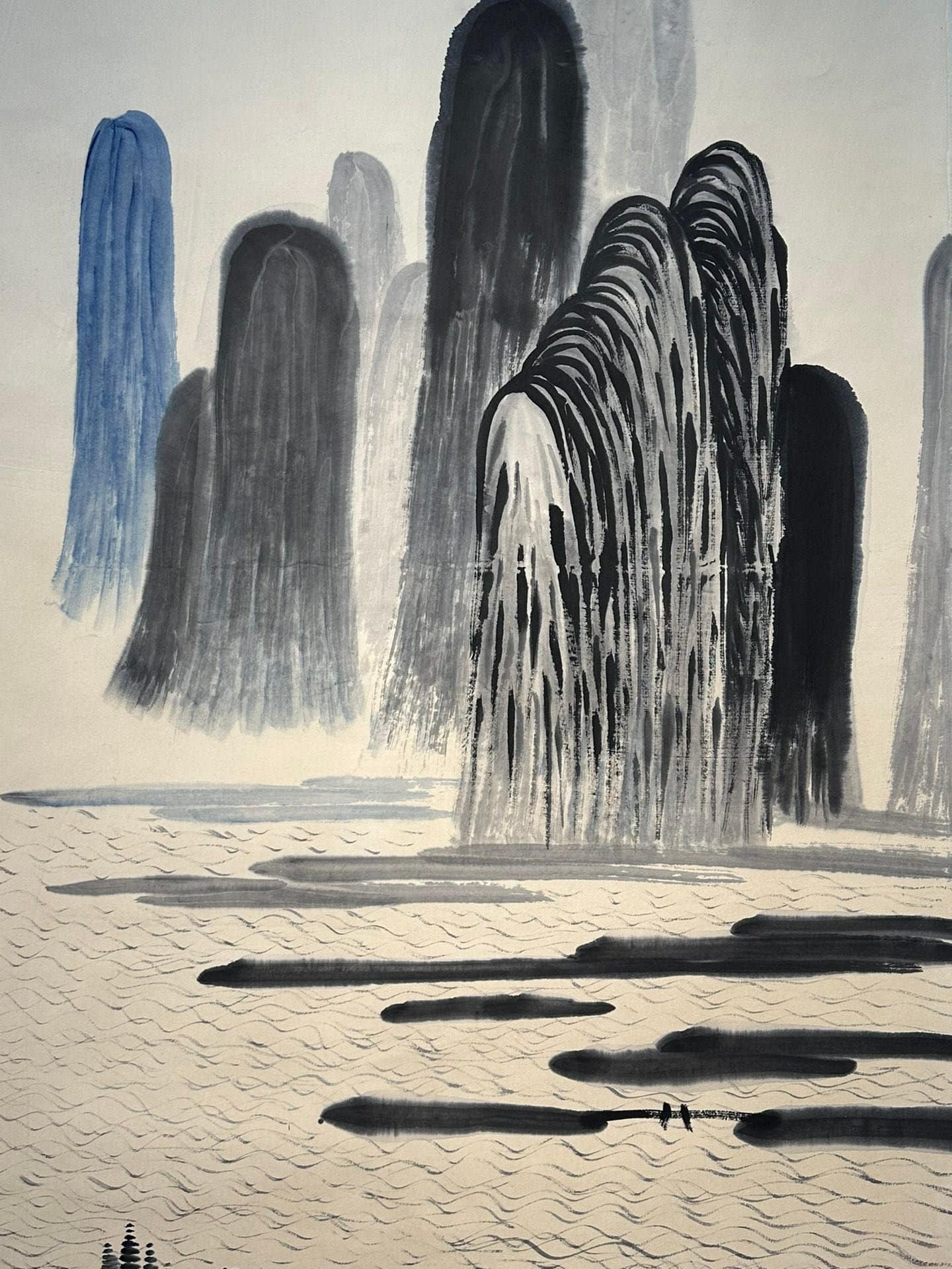 Chinese scroll painting Qi Baishi