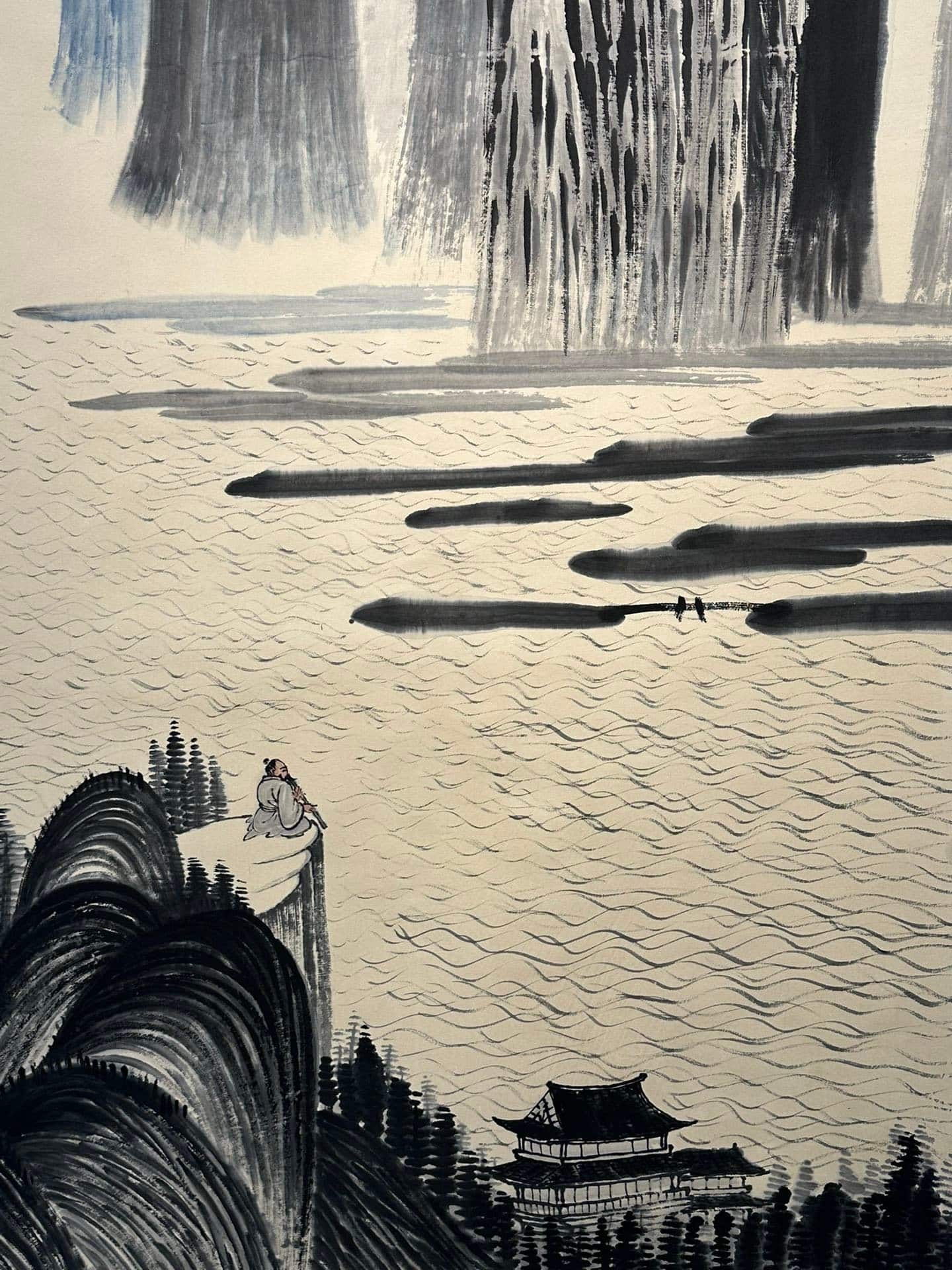 Chinese scroll painting Qi Baishi