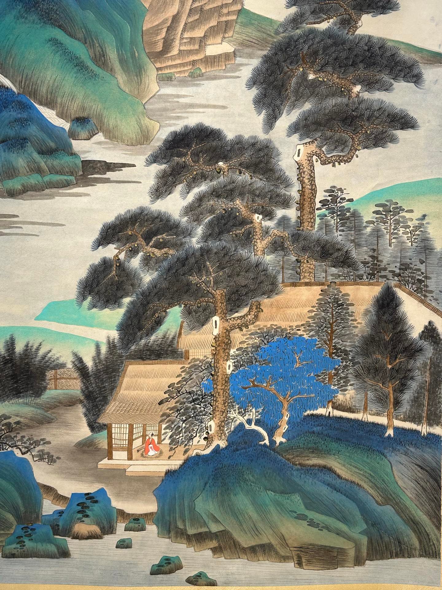 Chinese scroll painting Zhang Daqian