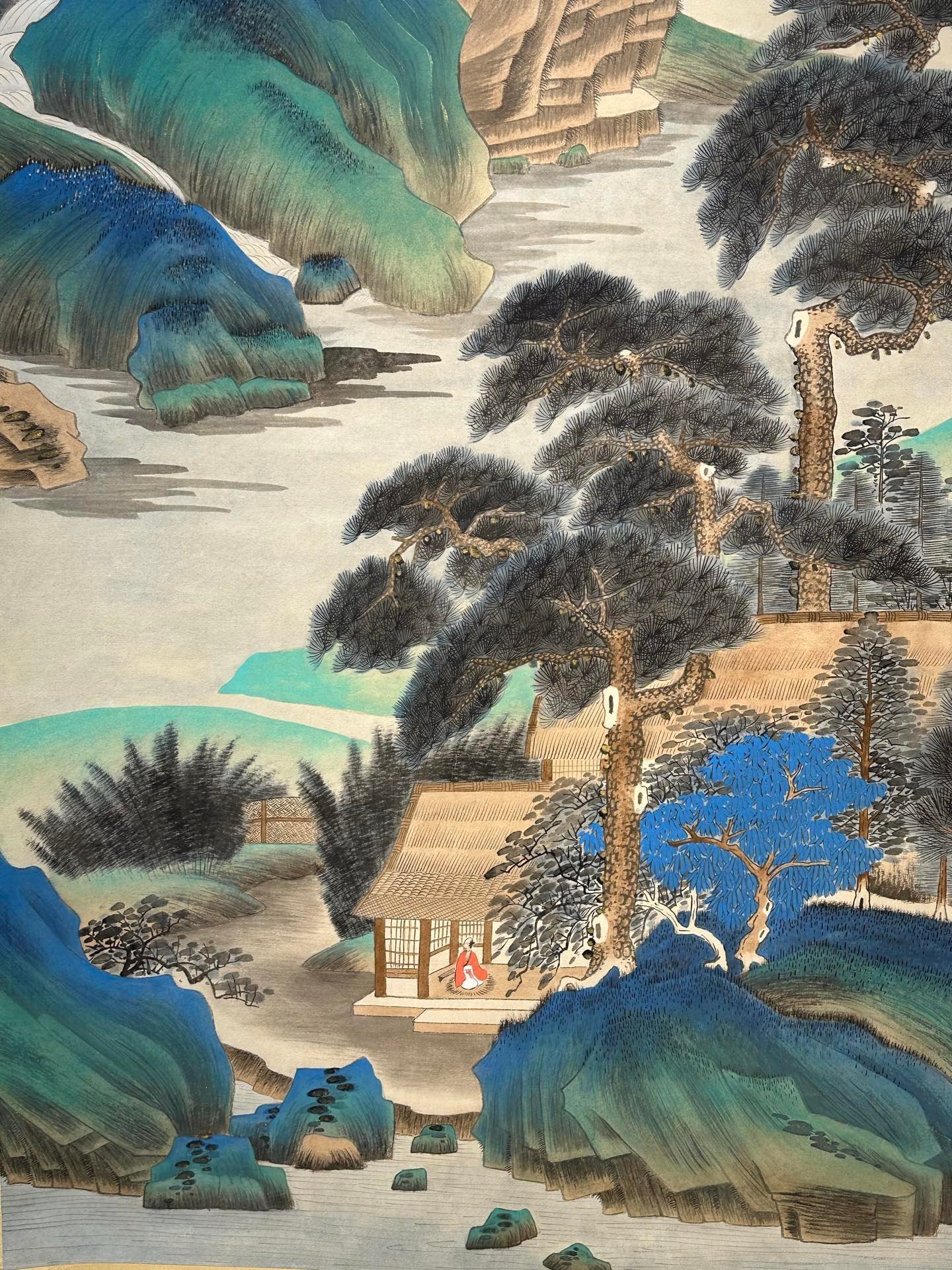 Chinese scroll painting Zhang Daqian