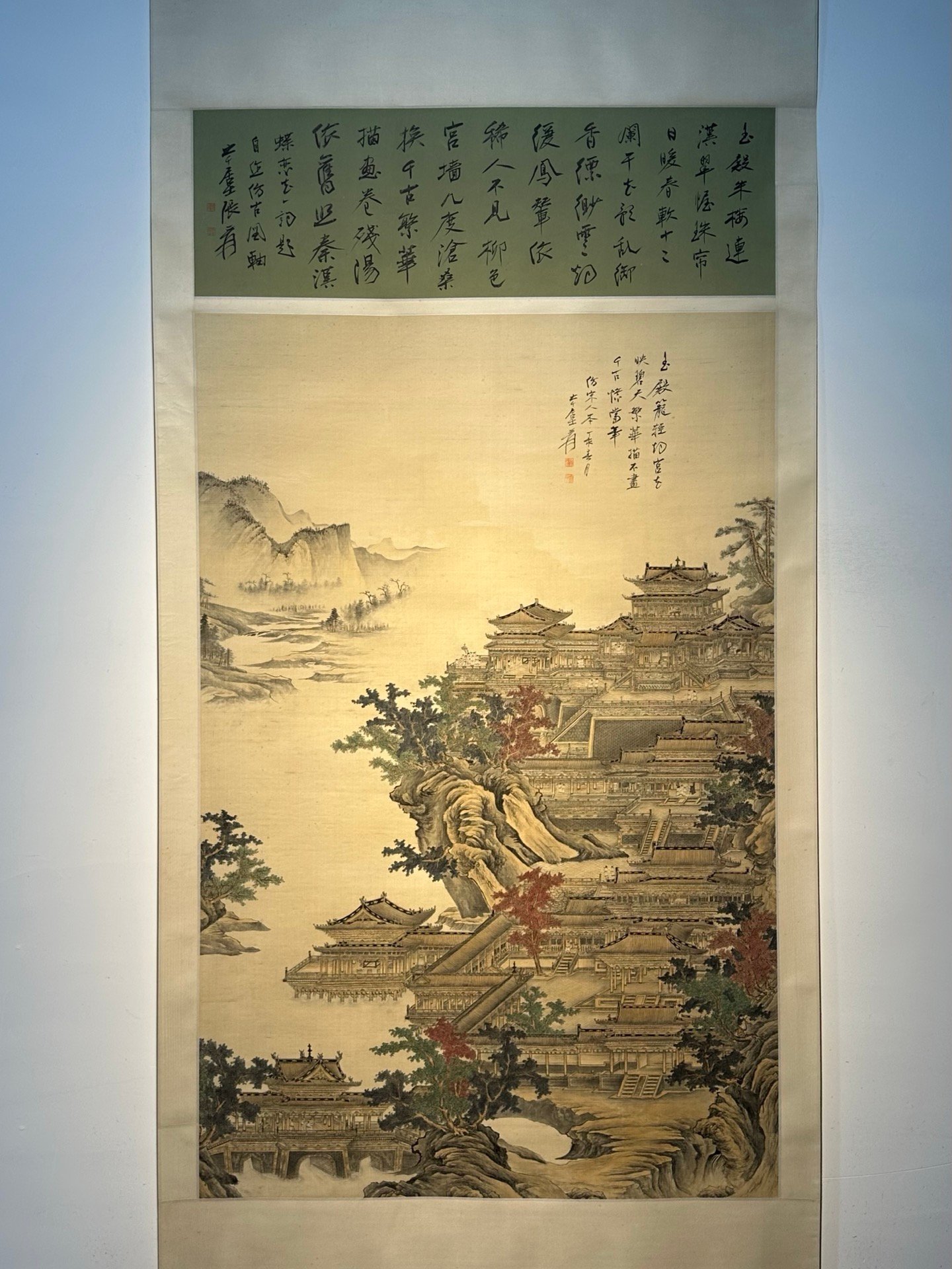 Chinese scroll painting Zhang Daqian