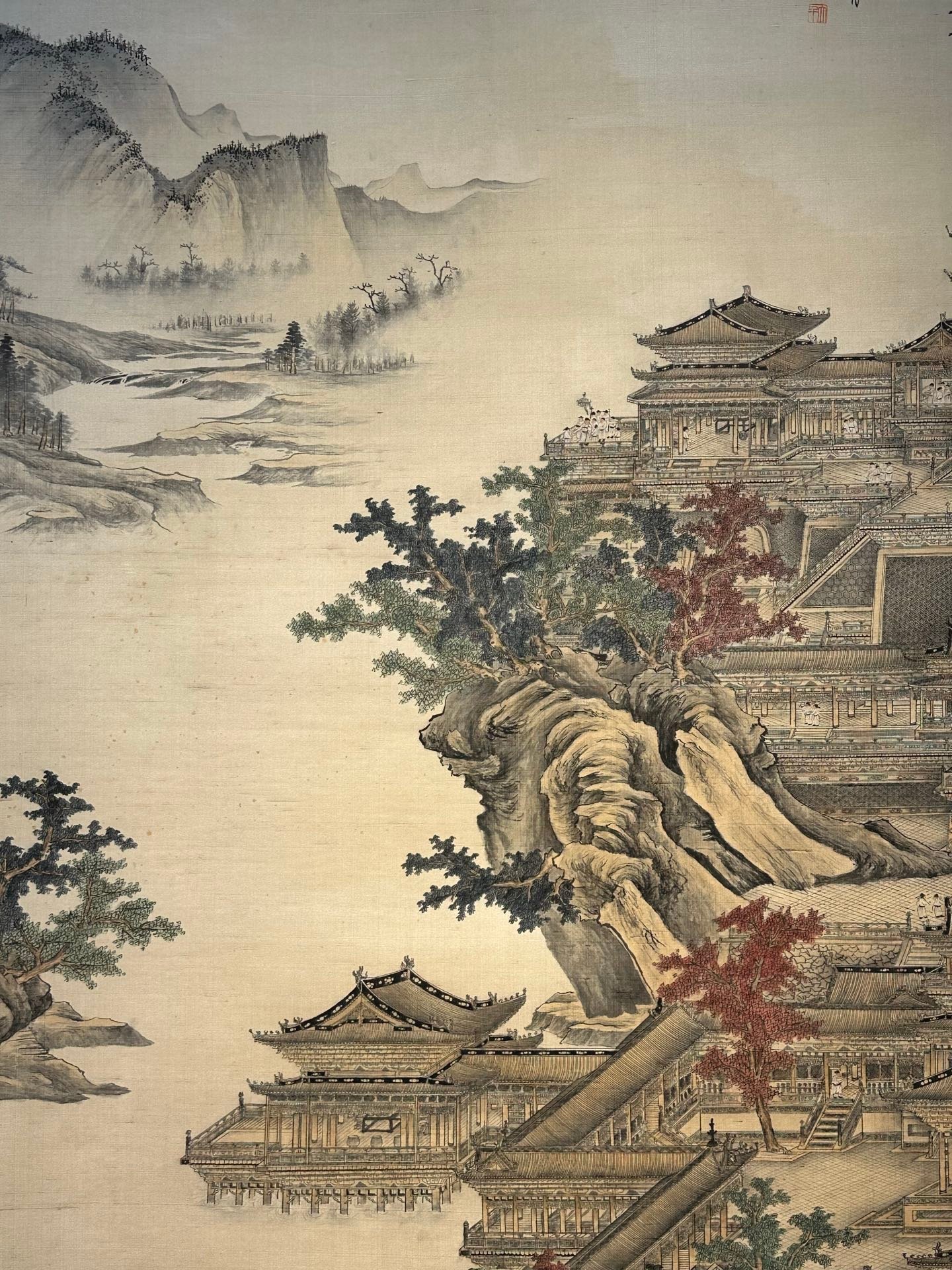 Chinese scroll painting Zhang Daqian