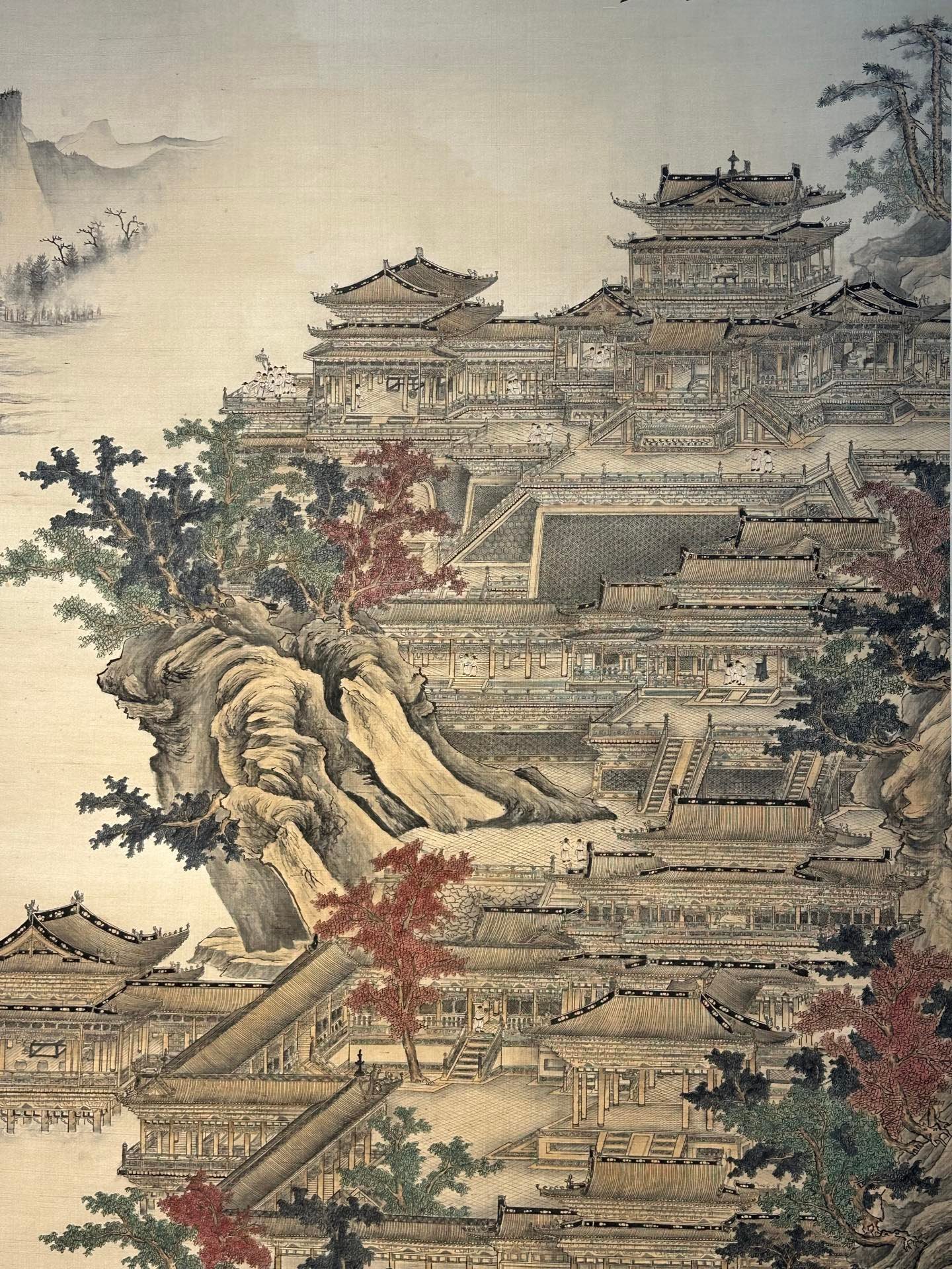 Chinese scroll painting Zhang Daqian