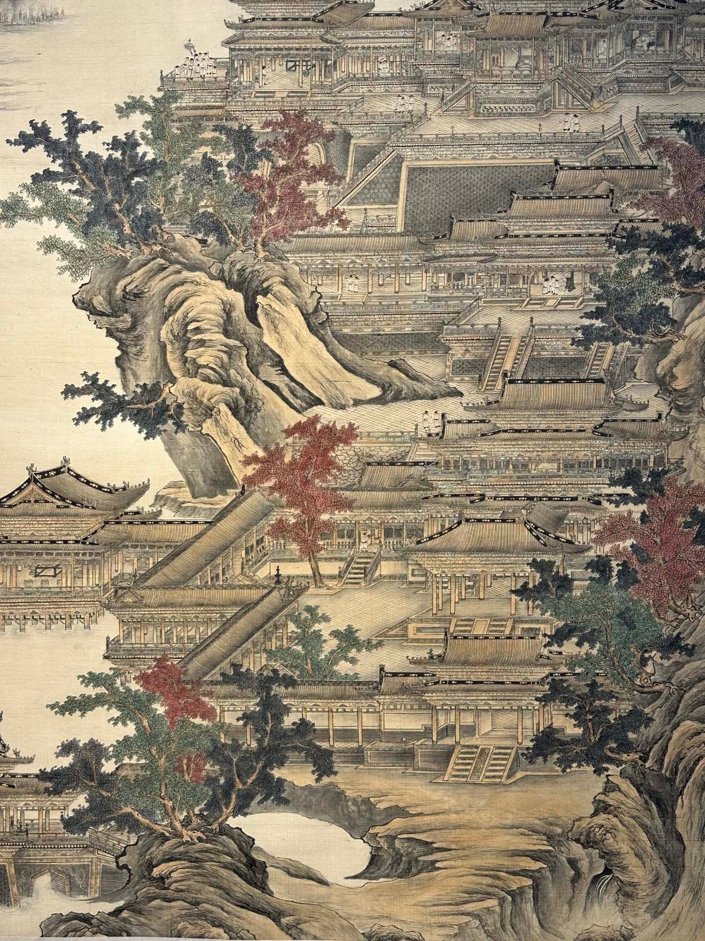 Chinese scroll painting Zhang Daqian