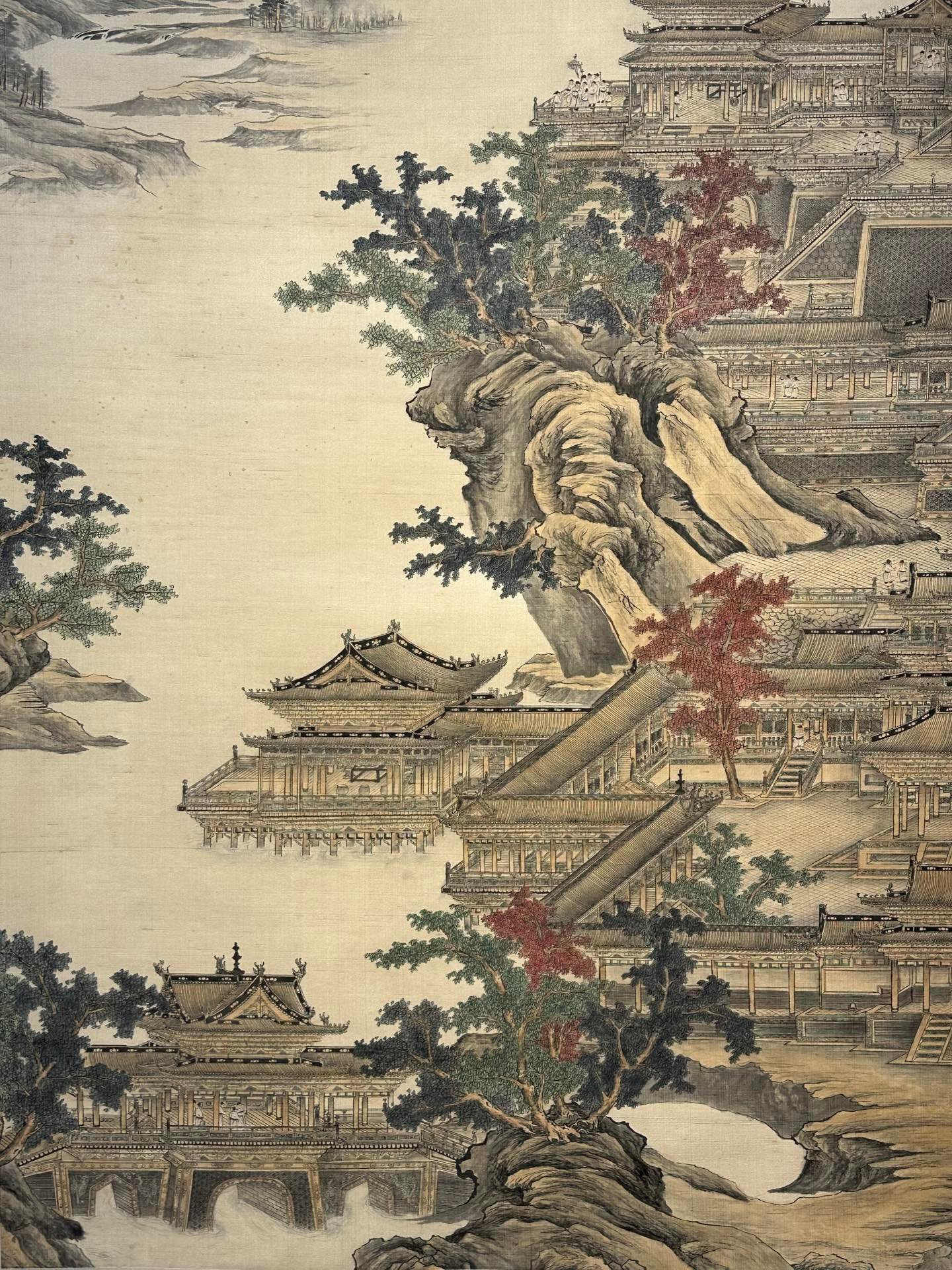 Chinese scroll painting Zhang Daqian