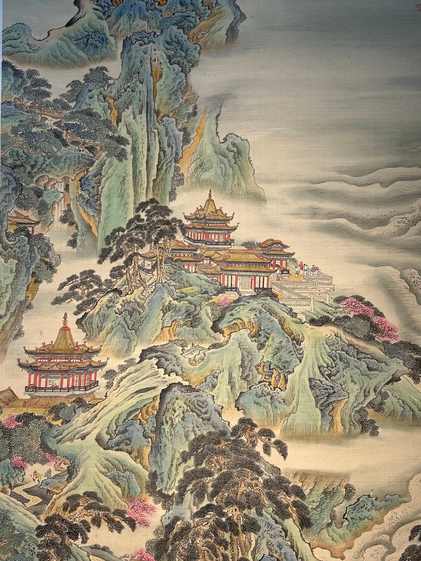 Chinese scroll painting Zhang Daqian