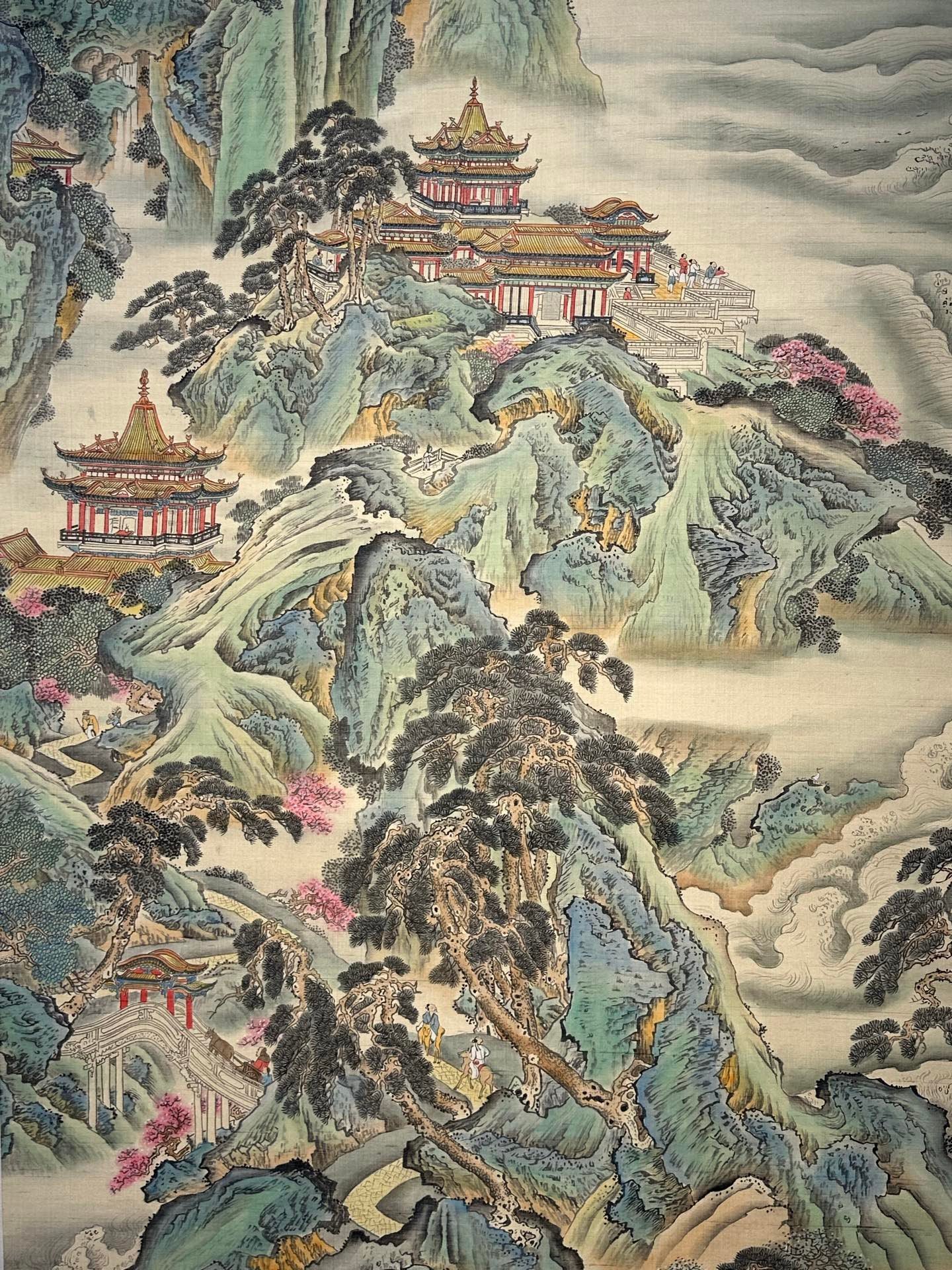 Chinese scroll painting Zhang Daqian