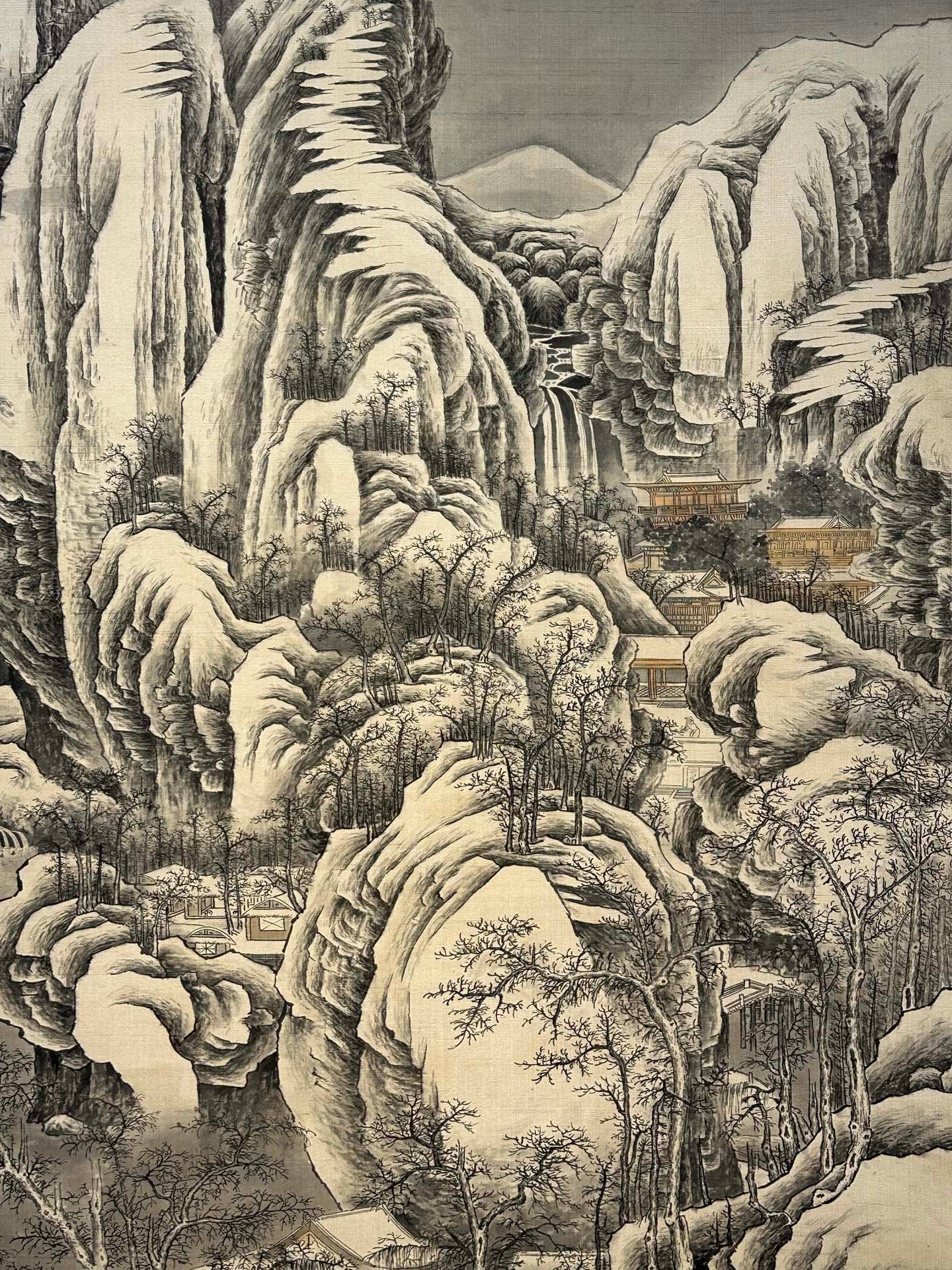 Chinese scroll painting Zhang Daqian