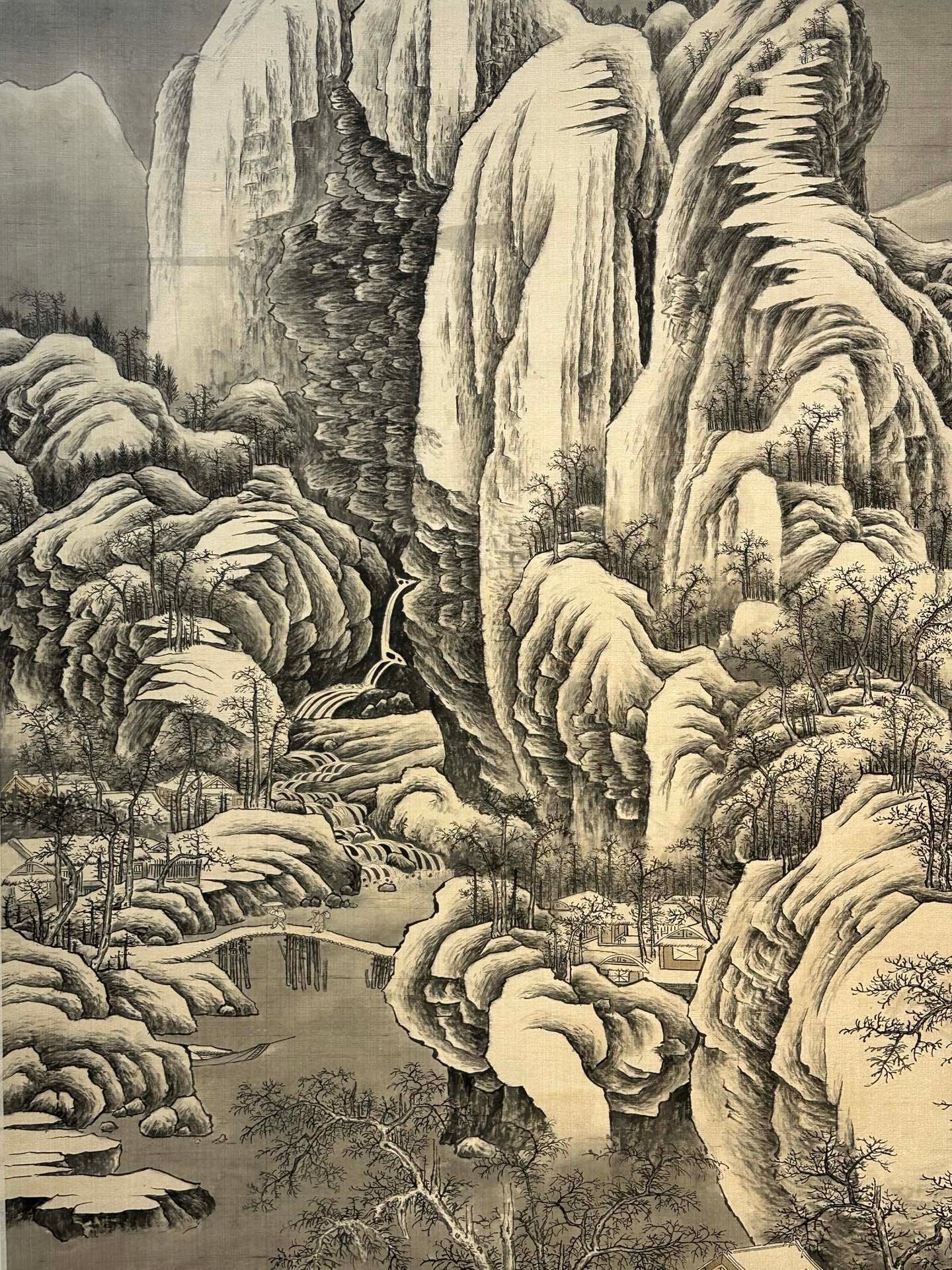 Chinese scroll painting Zhang Daqian