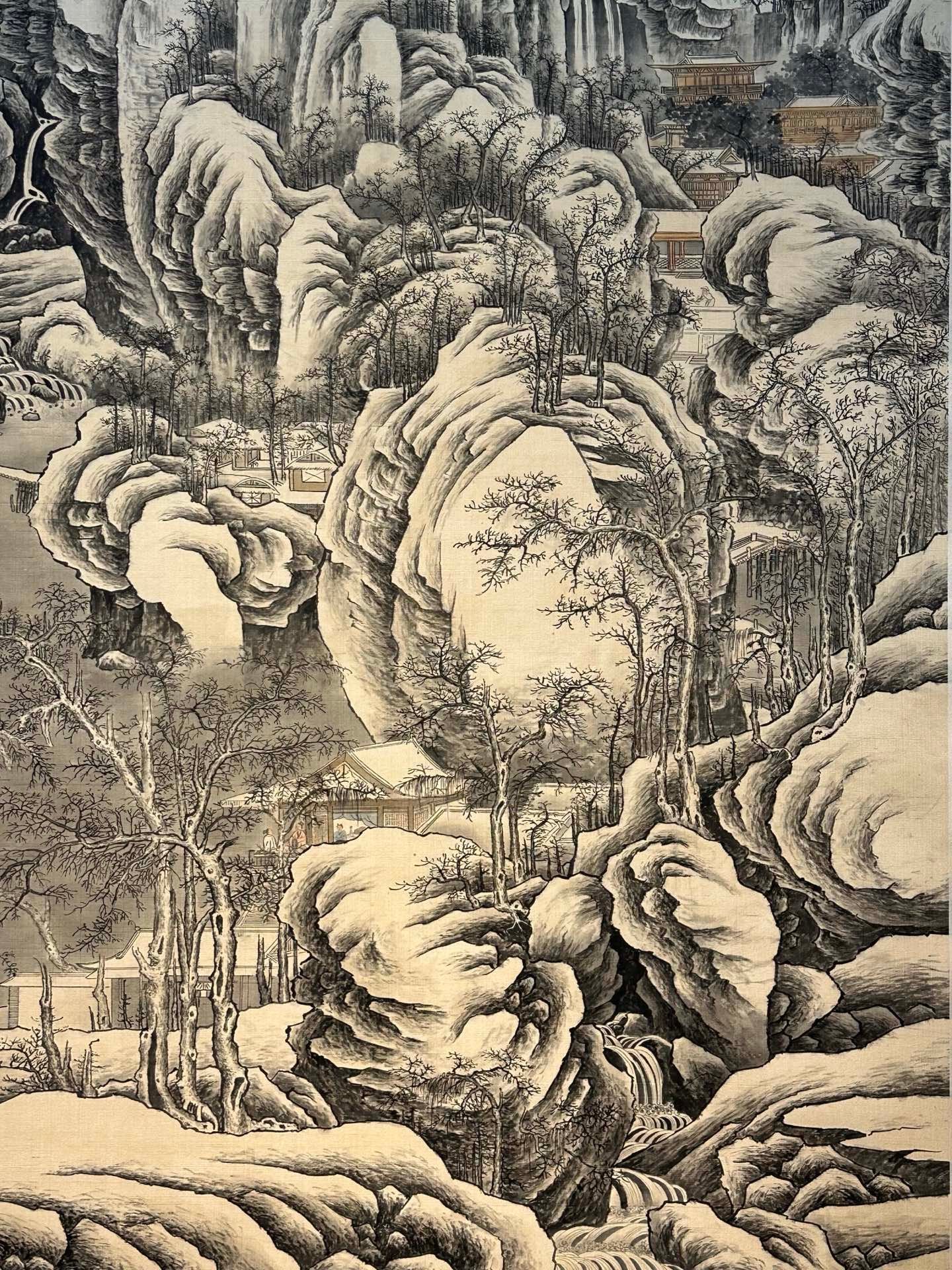 Chinese scroll painting Zhang Daqian