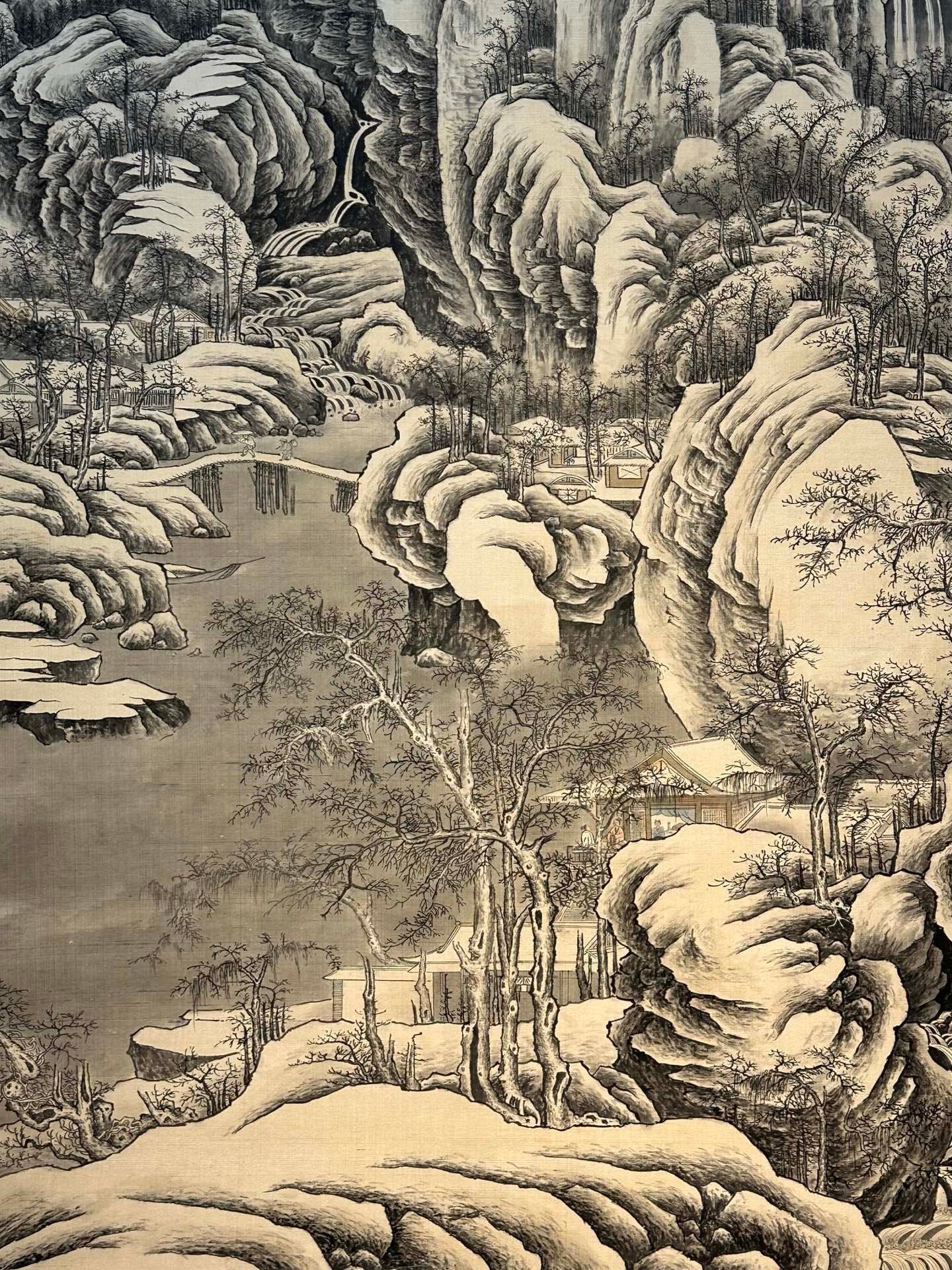 Chinese scroll painting Zhang Daqian