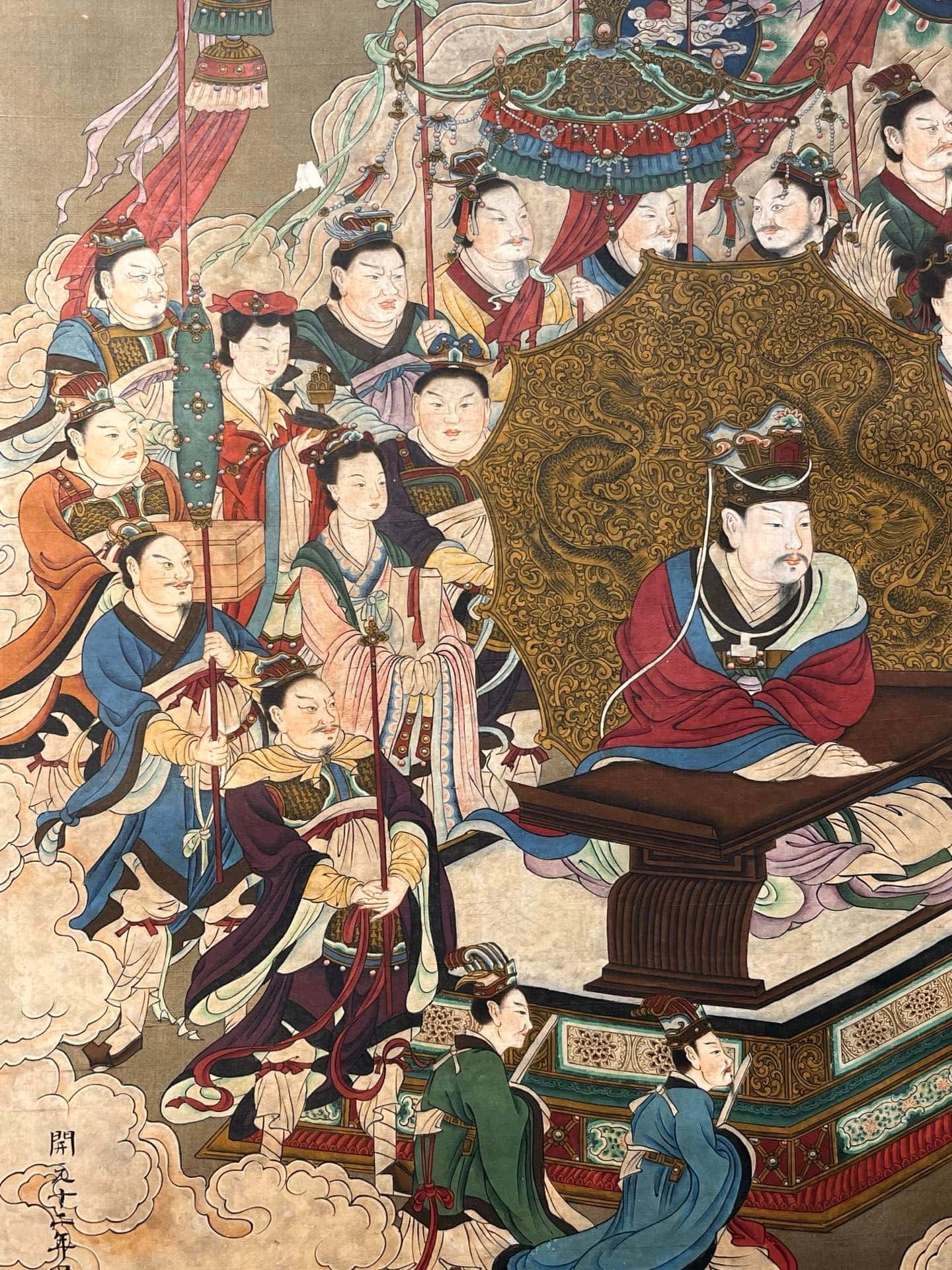 Chinese scroll painting Wu Daozi