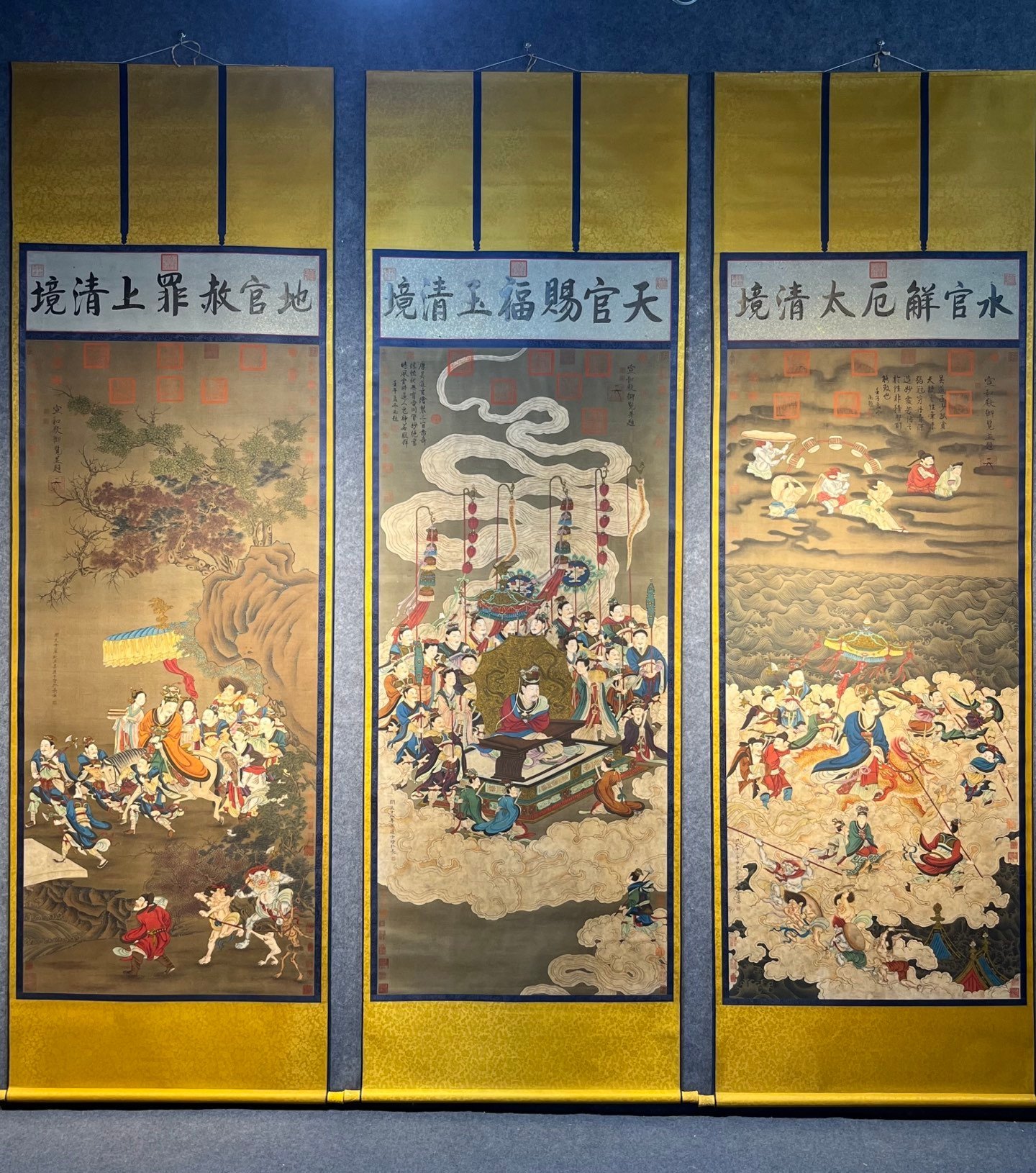Chinese scroll painting Wu Daozi