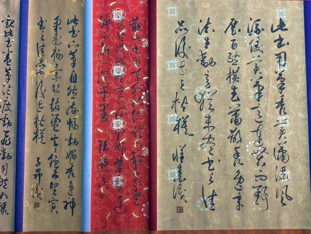 Chinese scroll painting Liu Bei