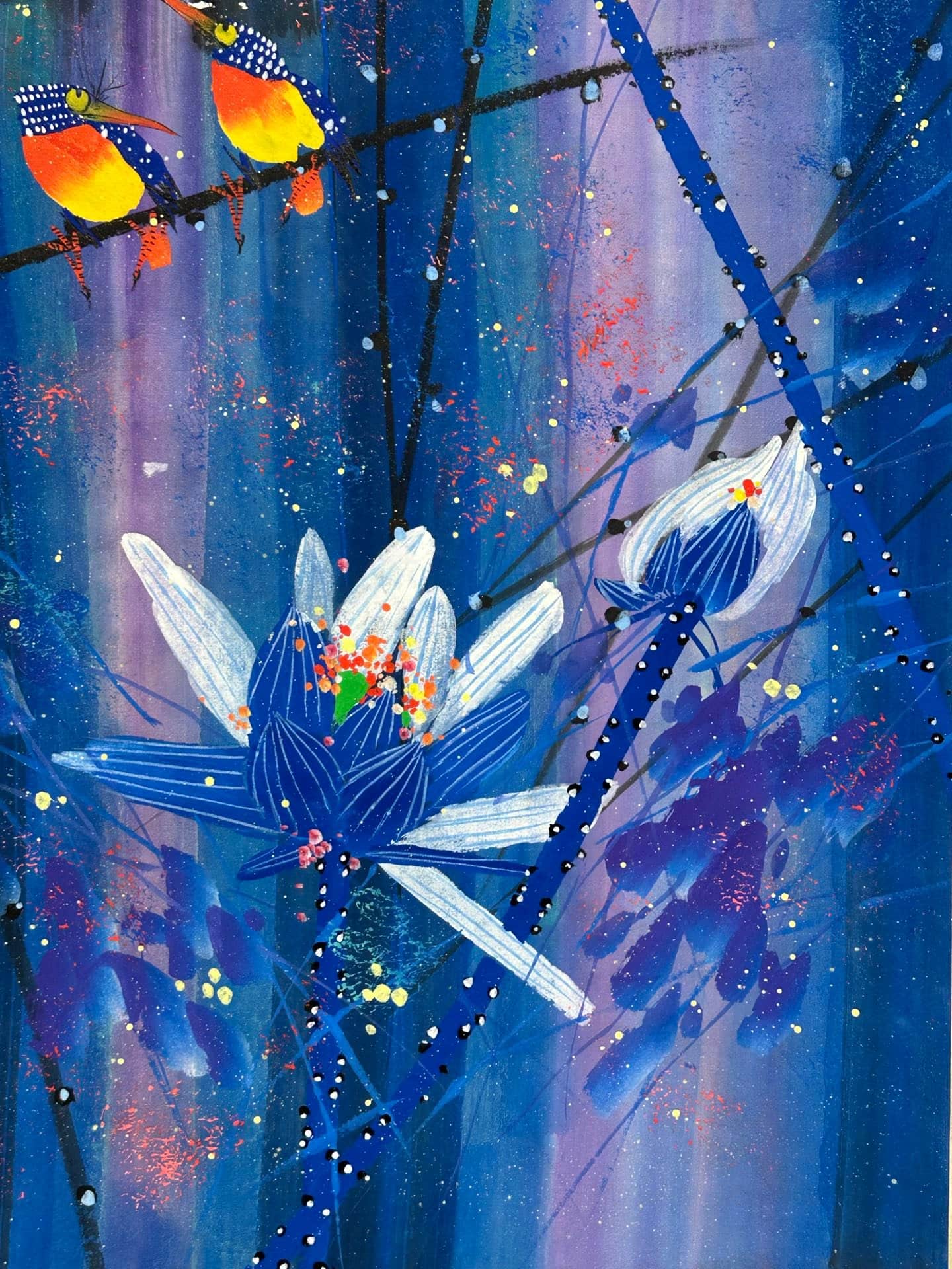 Chinese scroll painting Huang Yongyu