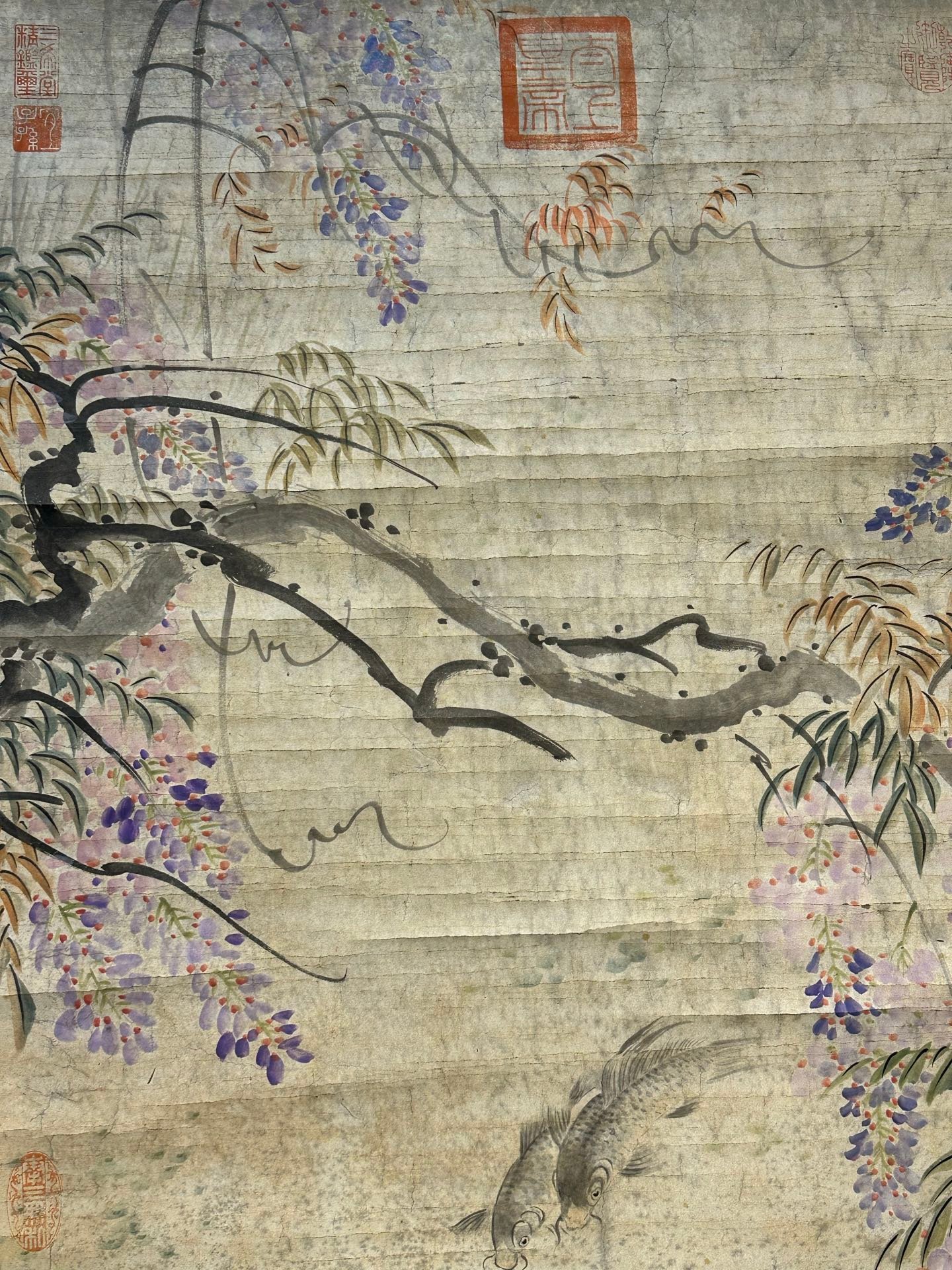 Chinese scroll painting Han Long