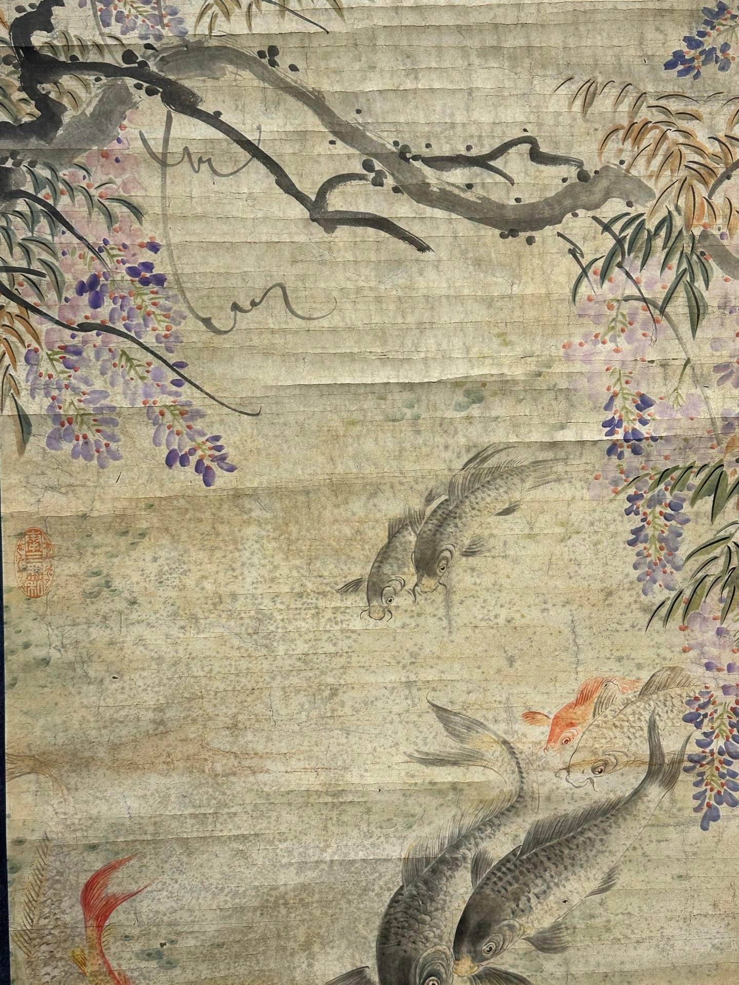 Chinese scroll painting Han Long