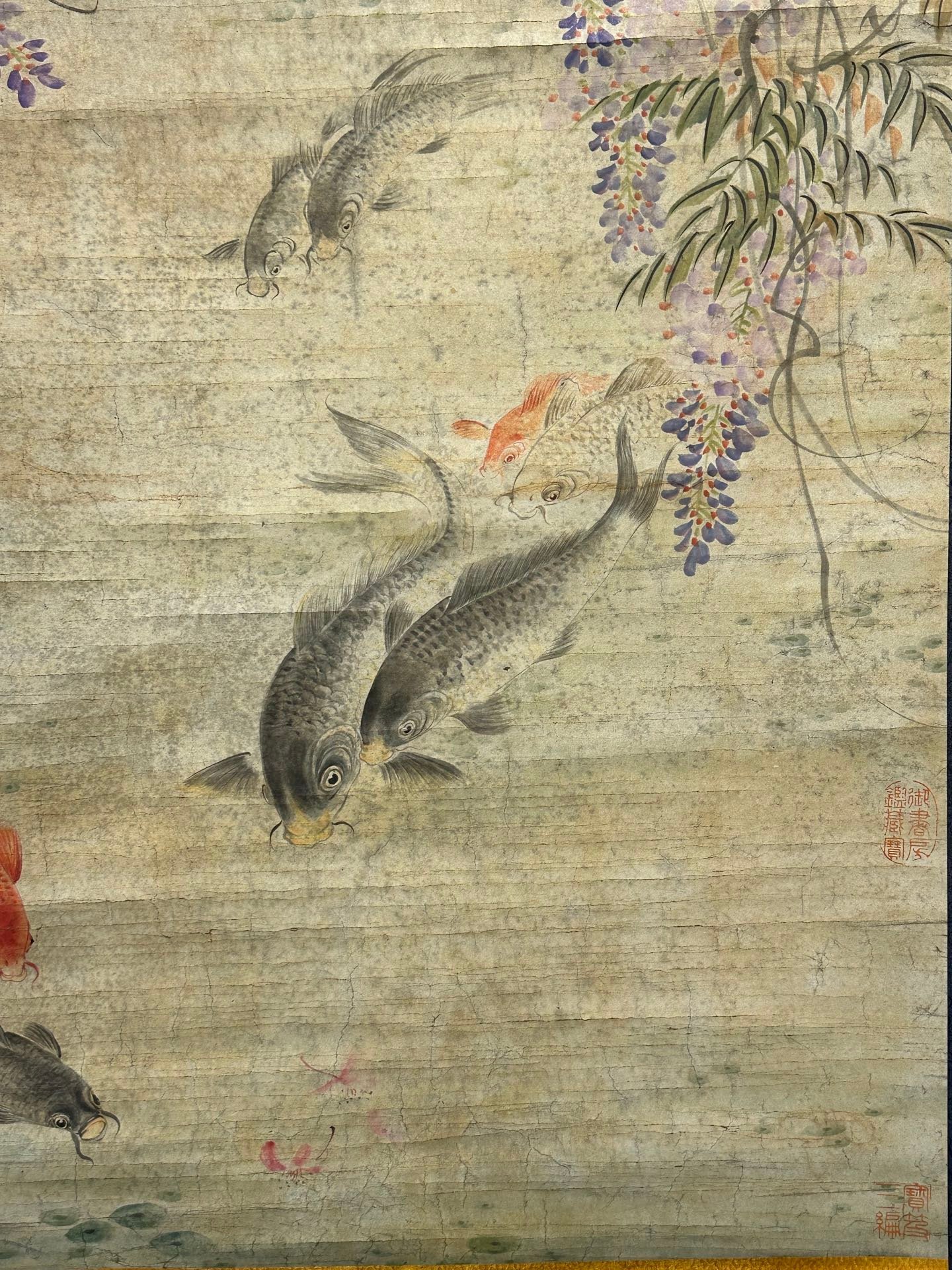 Chinese scroll painting Han Long
