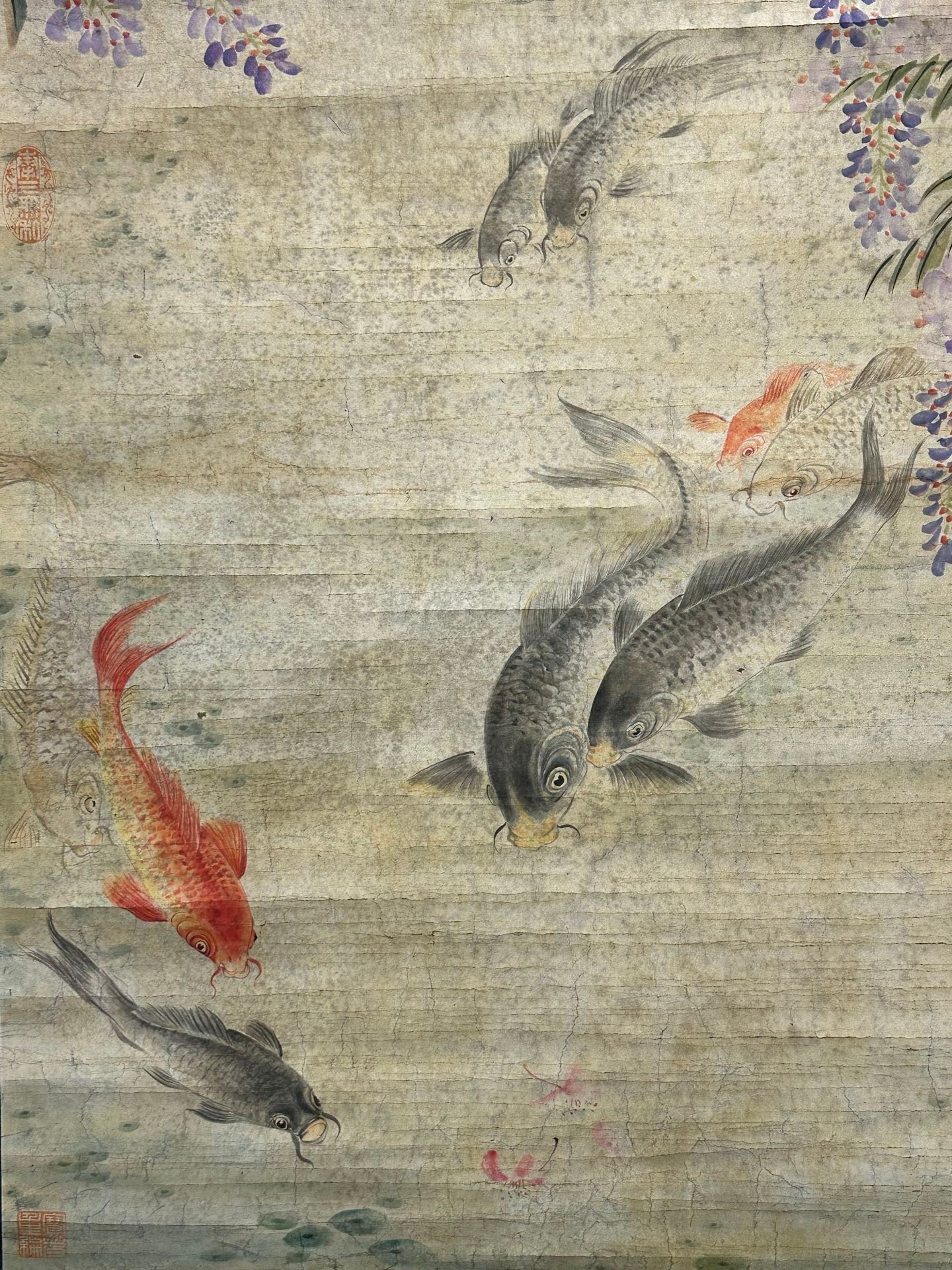 Chinese scroll painting Han Long