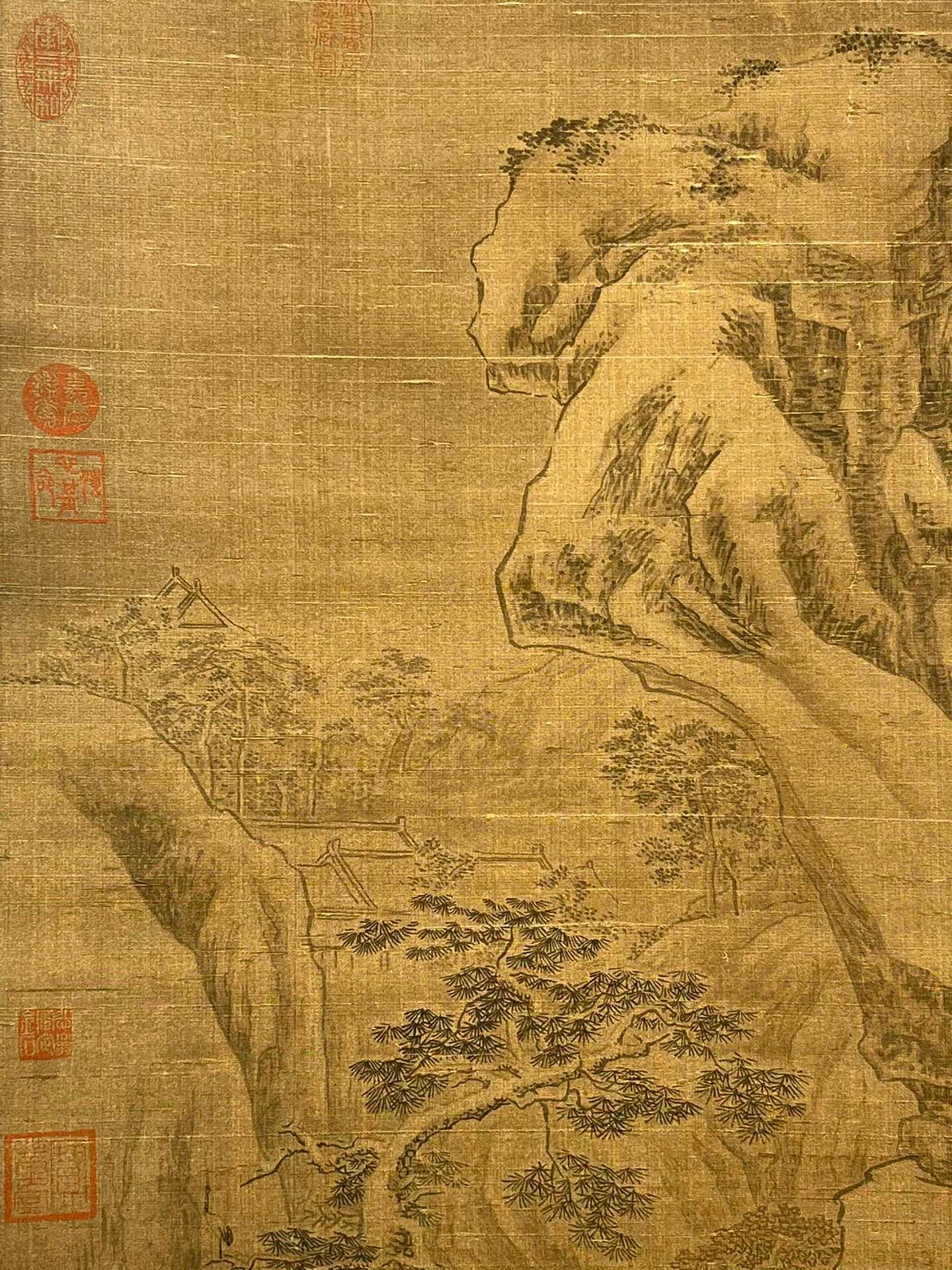 Chinese scroll painting Song Huizong