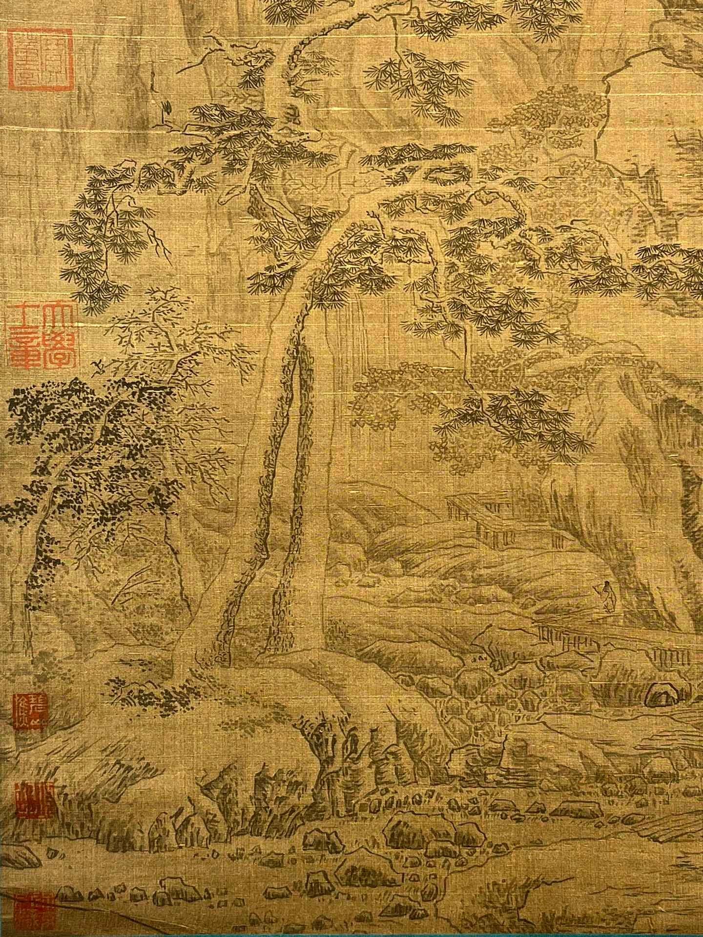 Chinese scroll painting Song Huizong