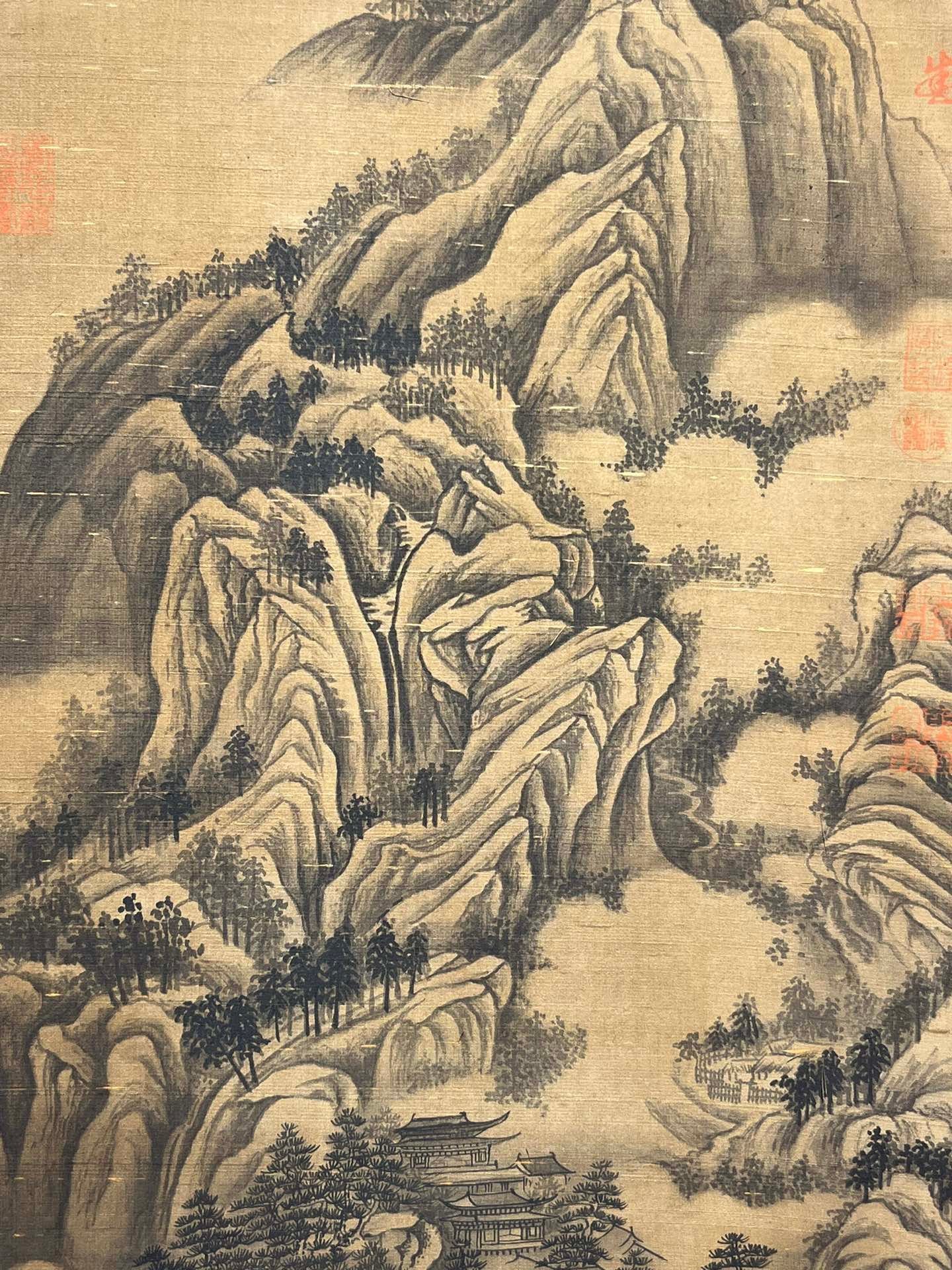 Chinese scroll painting Ju Ran