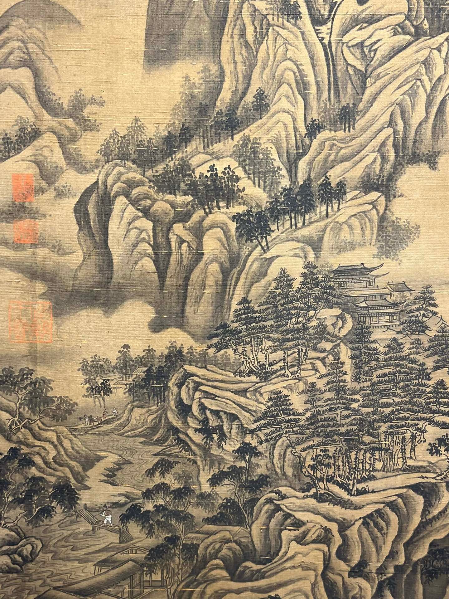 Chinese scroll painting Ju Ran