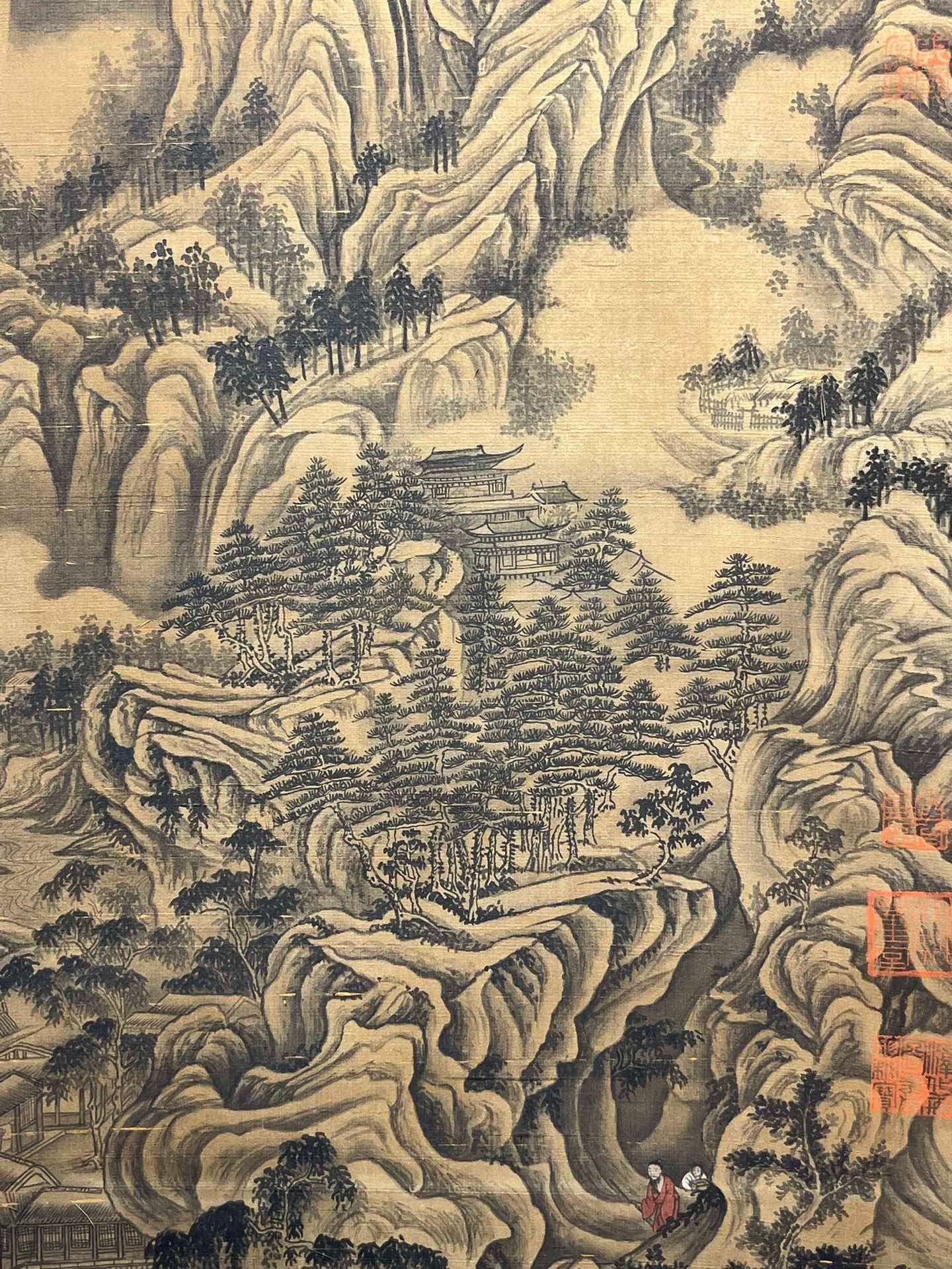 Chinese scroll painting Ju Ran