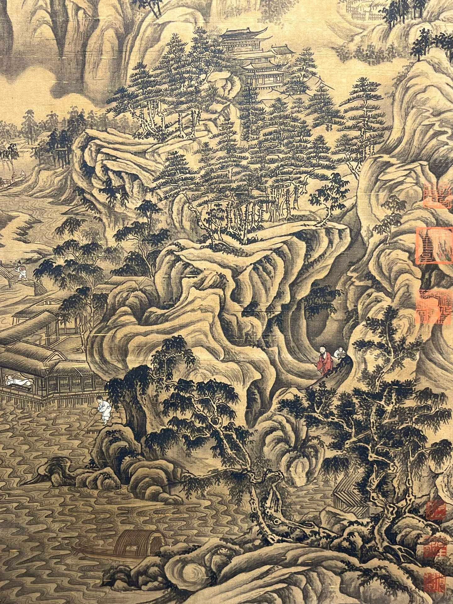 Chinese scroll painting Ju Ran