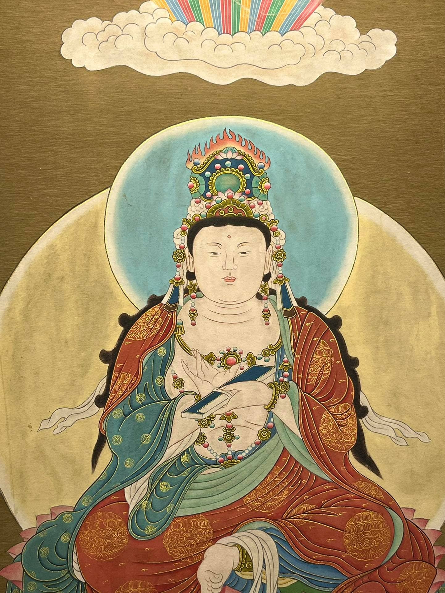 Chinese scroll painting Wang Zhenpeng