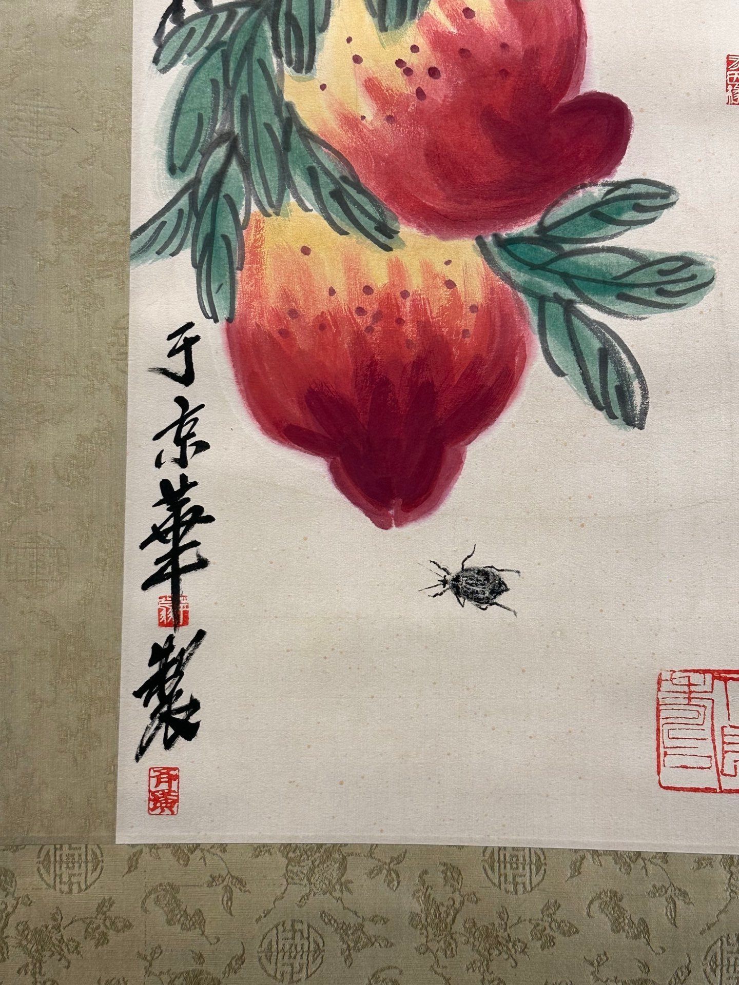 Chinese scroll painting Qi Baishi