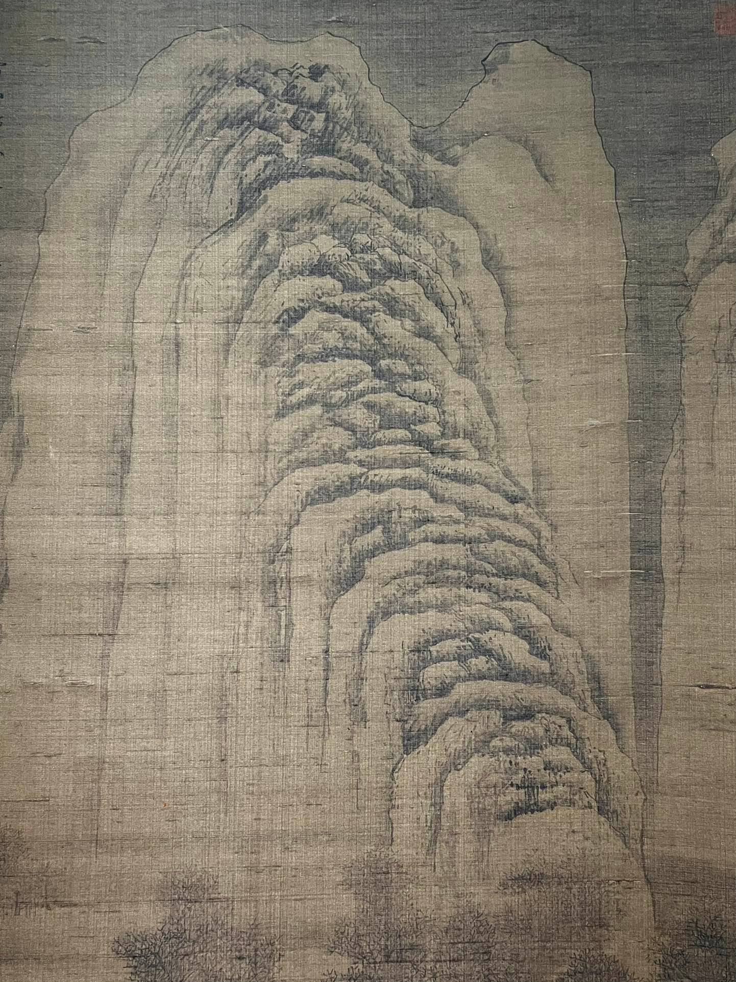 Chinese scroll painting Sheng Mao