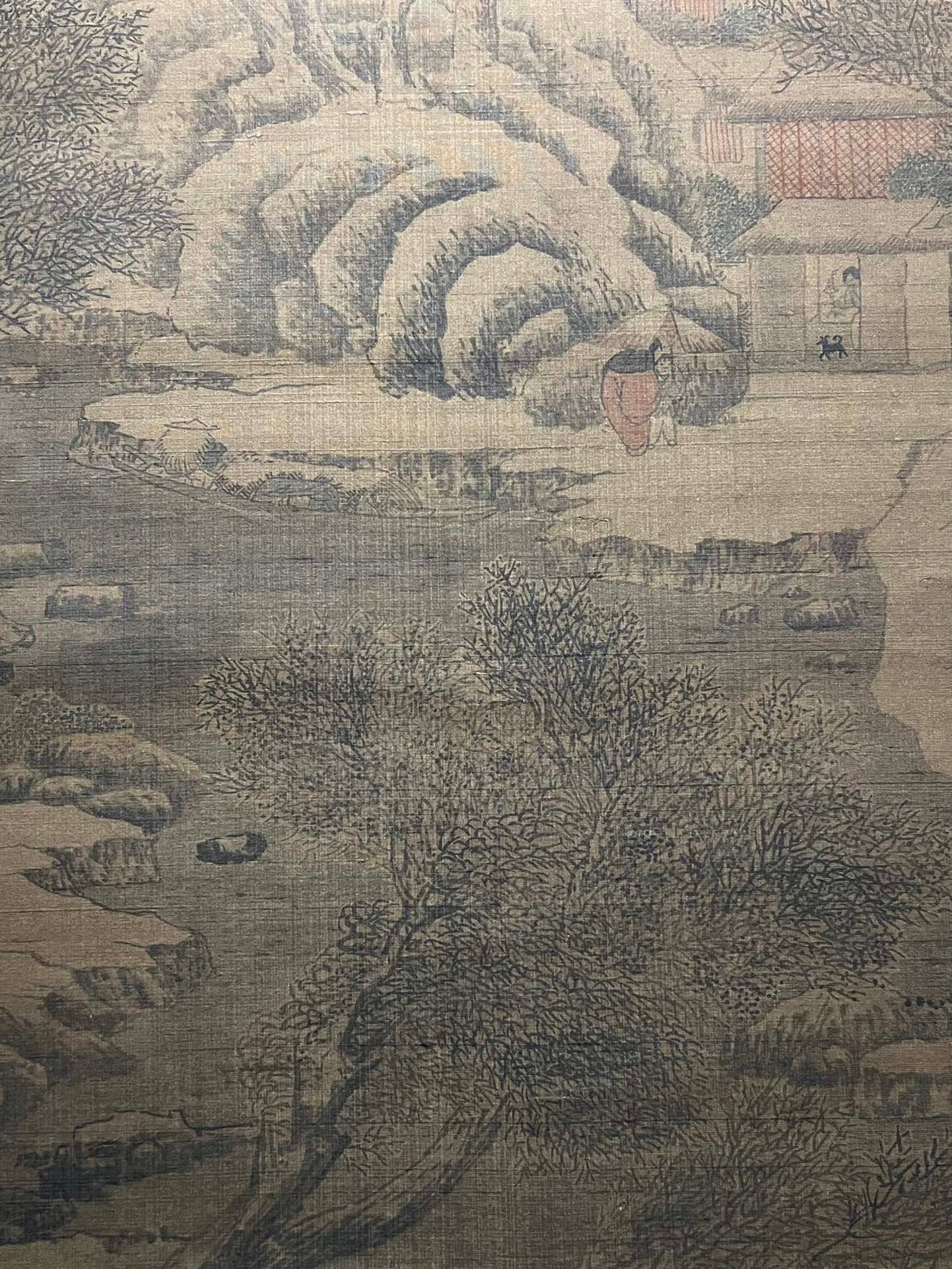 Chinese scroll painting Sheng Mao