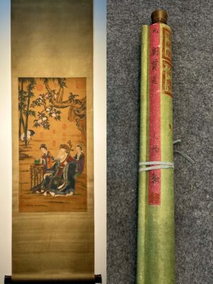 Chinese scroll painting Liu Guandao