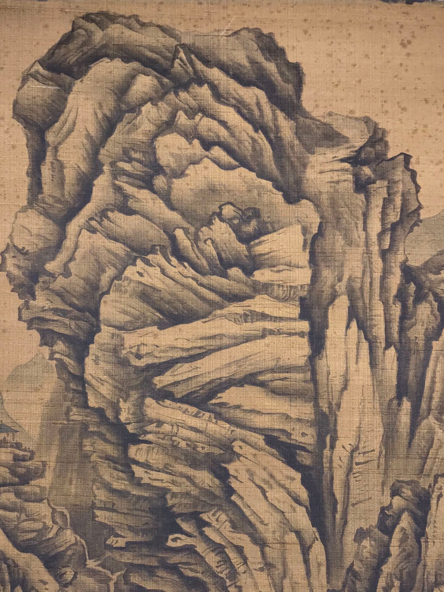 Chinese scroll painting Longbo Jushi