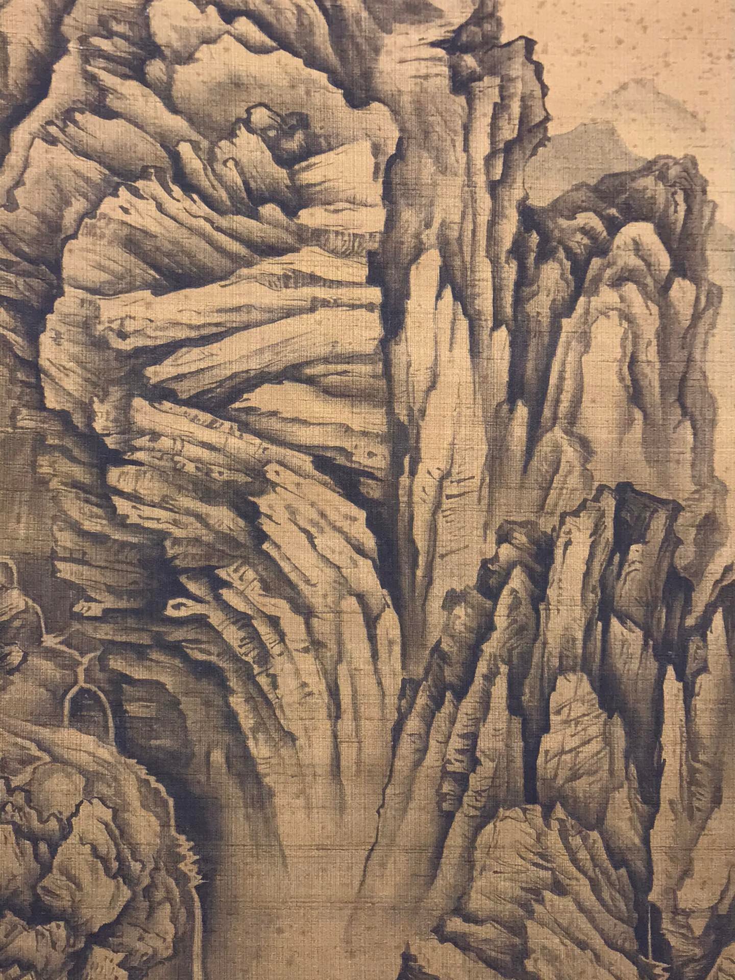 Chinese scroll painting Longbo Jushi
