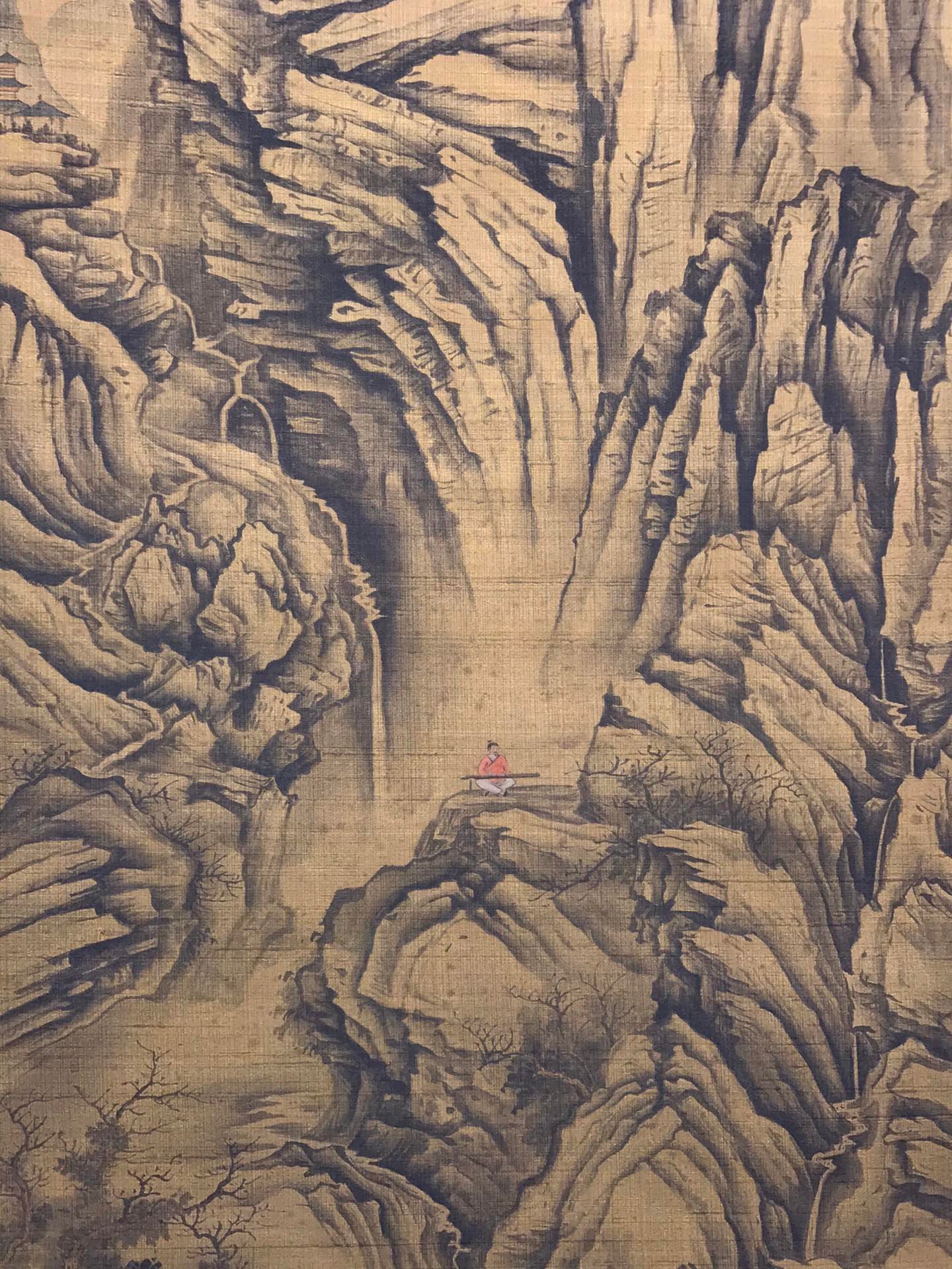 Chinese scroll painting Longbo Jushi