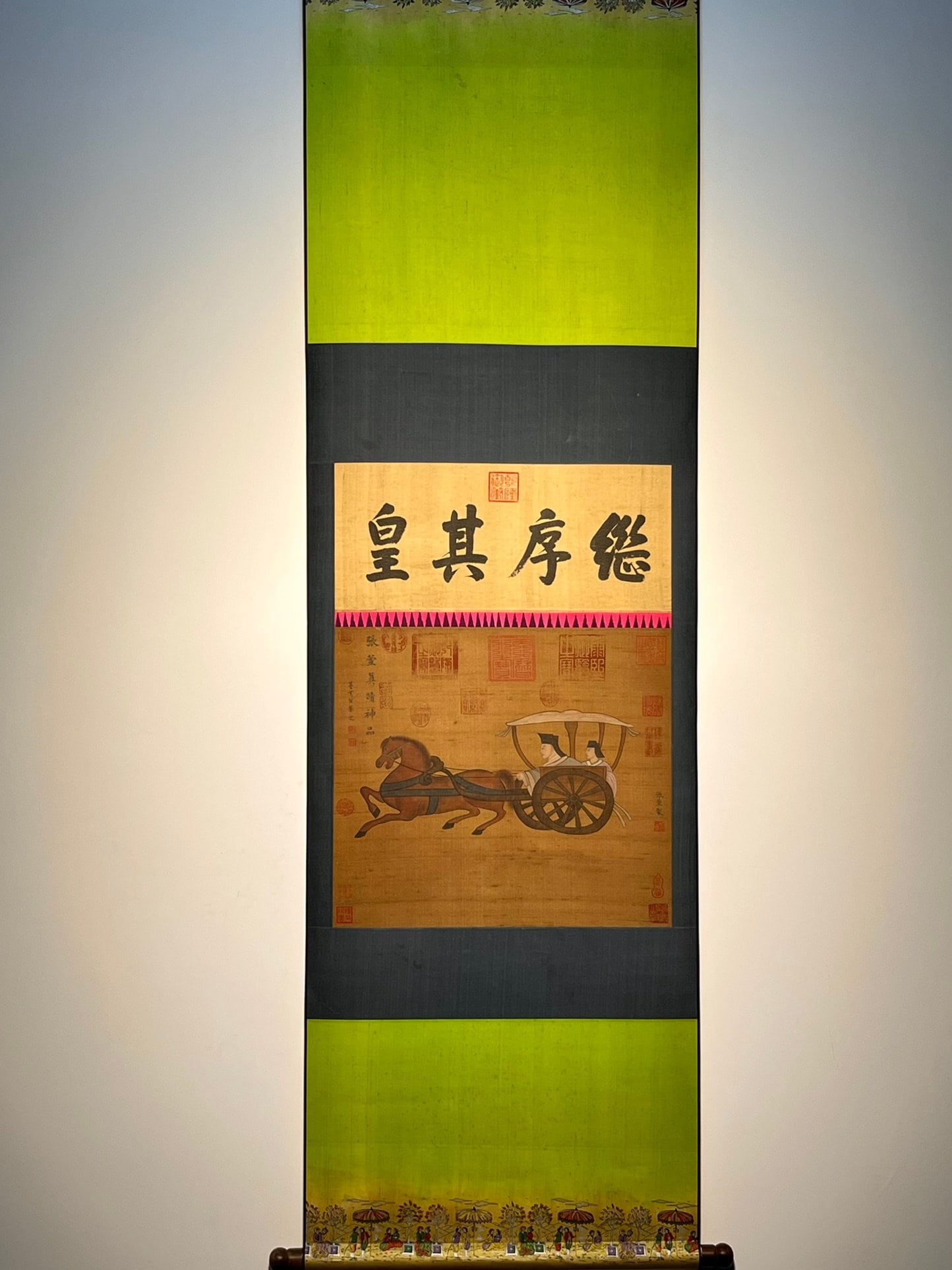 Chinese scroll painting Zhang Xuan