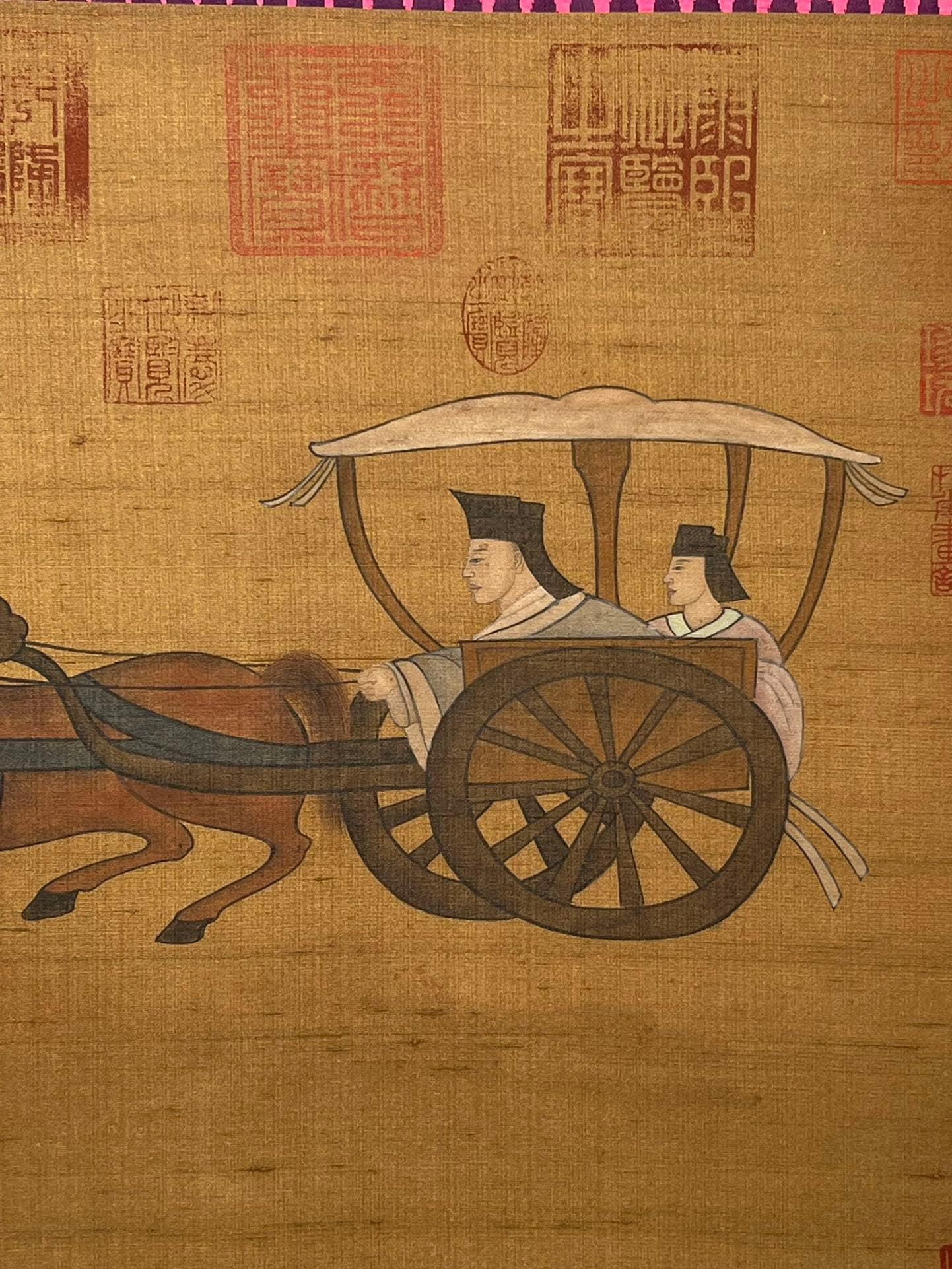 Chinese scroll painting Zhang Xuan