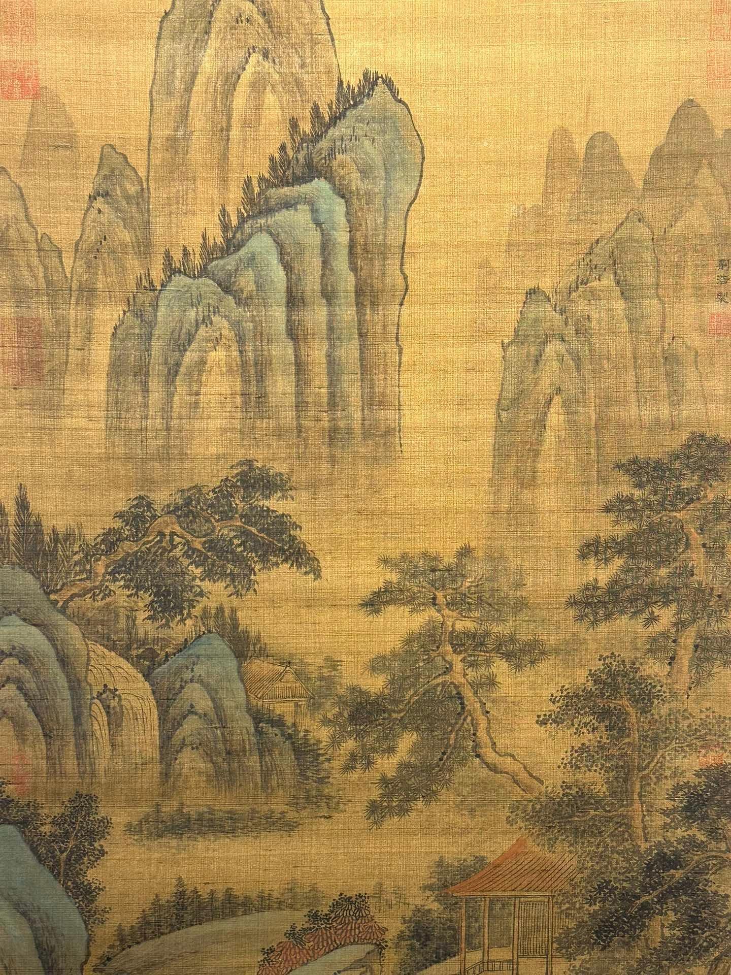 Chinese scroll painting Jing Hao