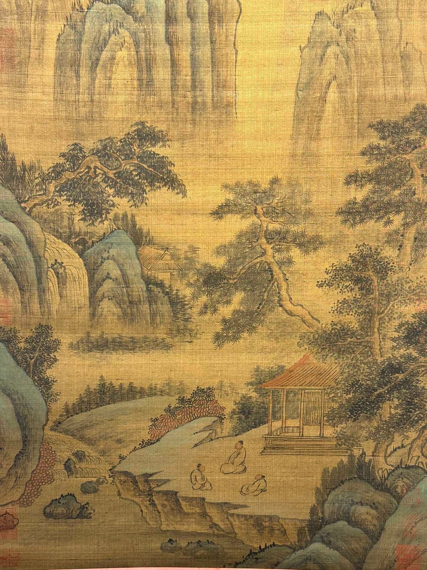 Chinese scroll painting Jing Hao